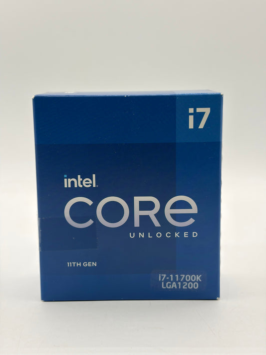 BRAND NEW SEALED Intel Core i7-11700K 3.6GHz 8 Core SRKNR 16 Thread LGA 1200 CPU