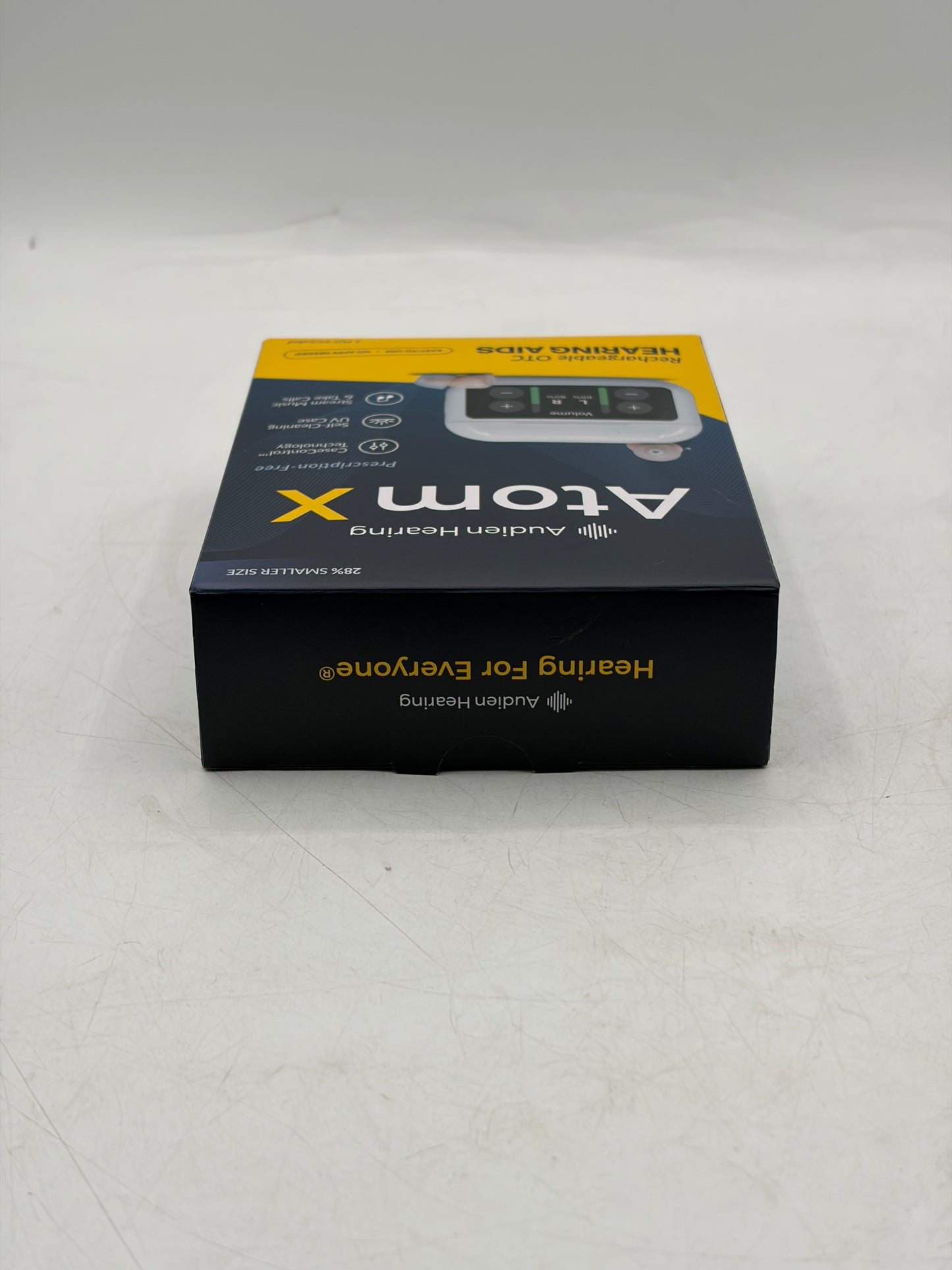 Audien Hearing ATOM X Wireless Rechargeable OTC Hearing Aids