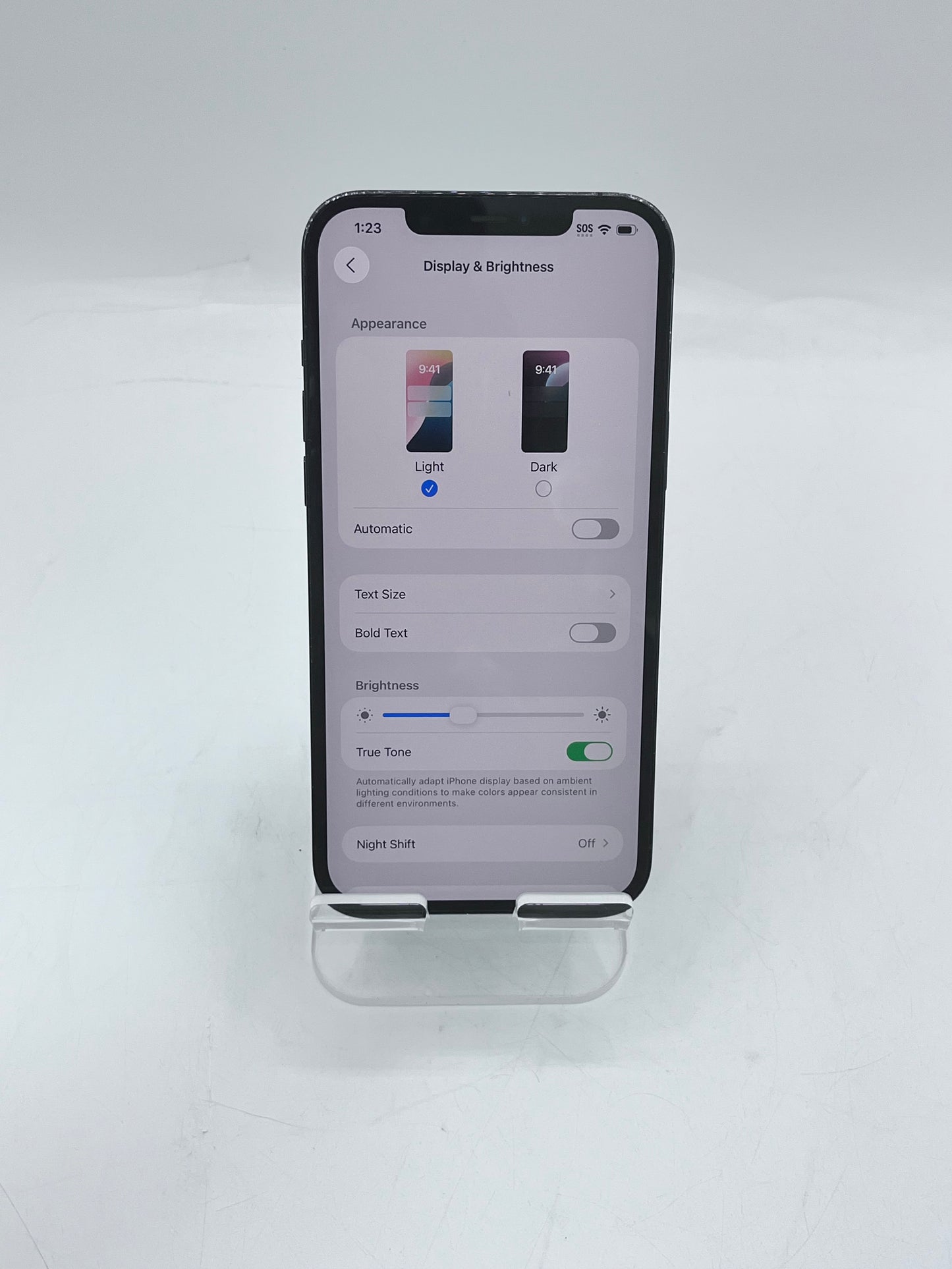 Unlocked Apple iPhone 12 Pro Max MGCJ3LL/A A2342 128GB Pacific Blue