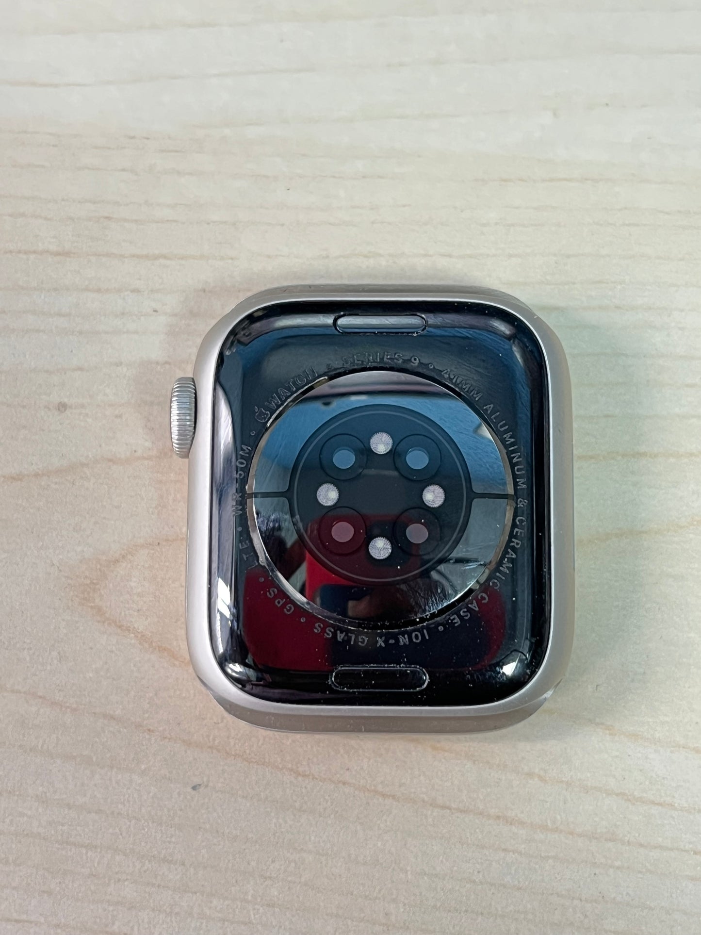 Apple Watch Series 9 Cellular A2982 (2023) 41mm GPS + Cellular Smart Watch - Black Aluminum Starlight