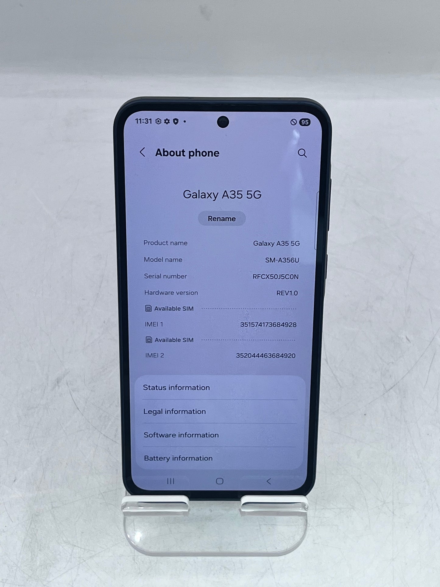 Samsung Galaxy A35 5G SM-A356U 128GB Navy Spectrum Only