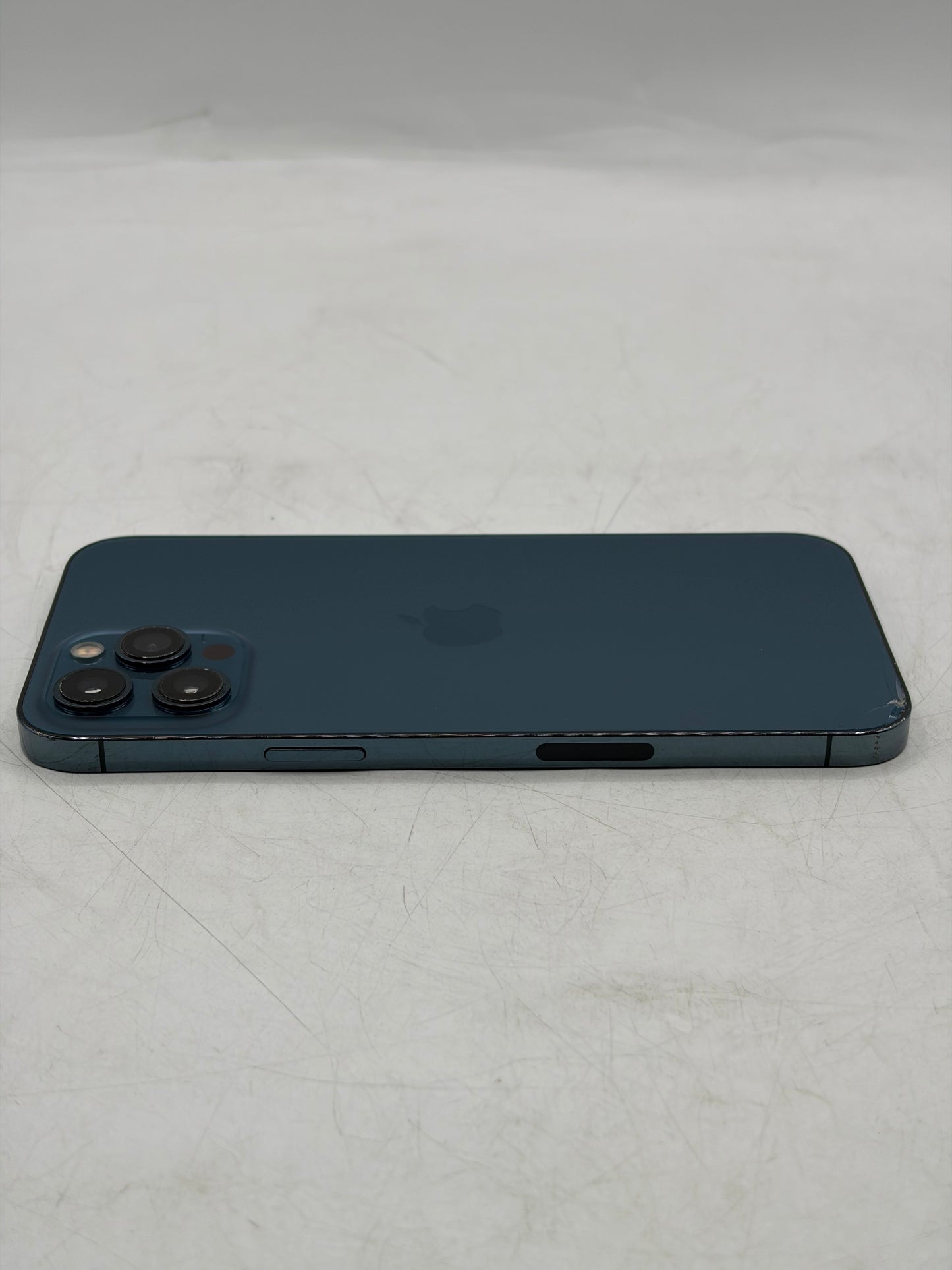 Unlocked Apple iPhone 12 Pro Max 128GB Blue A2342 MGCJ3LL/A READ