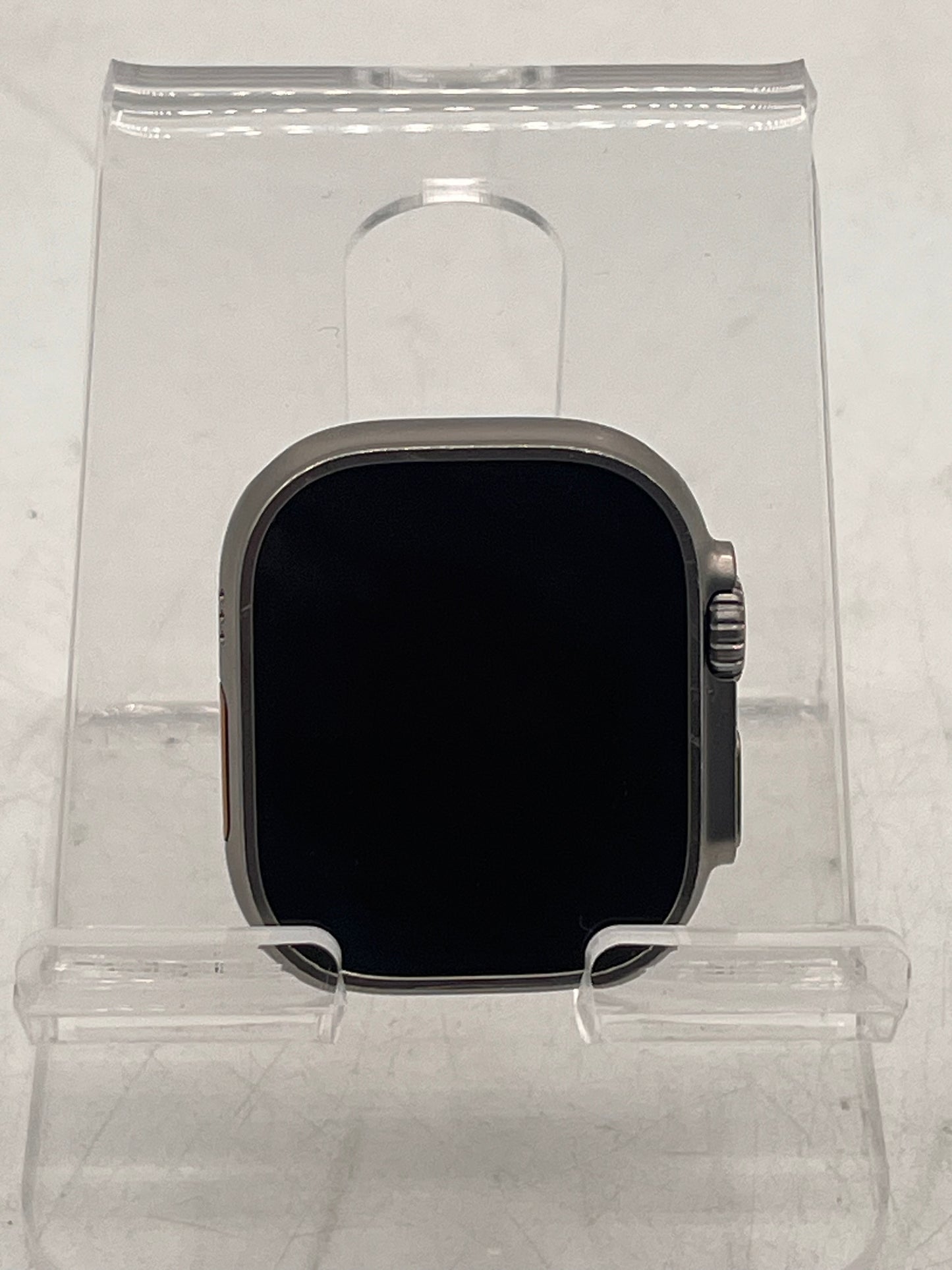 2022 Apple Watch Ultra A2622 MQEW3LL/A 49mm Titanium GPS + Cellular + Green Alpine Loop M Band - Black
