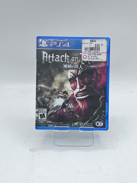 Sony Playstation 4 Attack on Titan Game - Free Shipping!