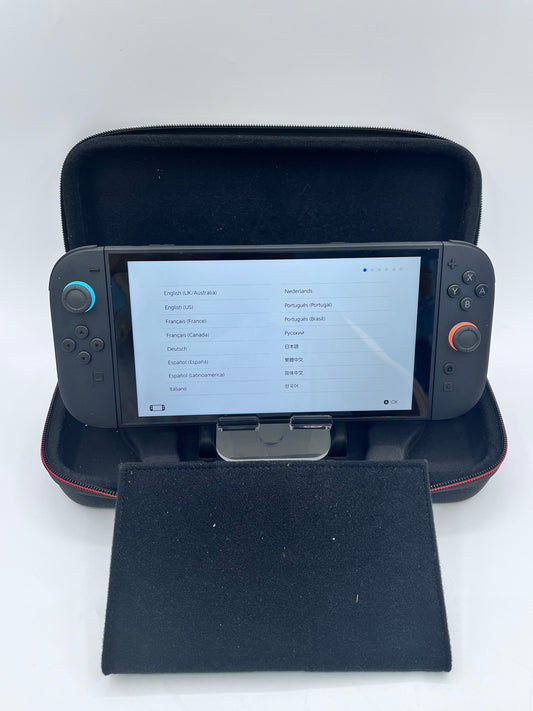 Nintendo Switch 2 Video Game System Black Joycons