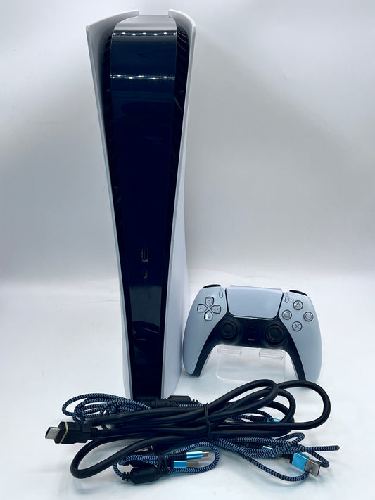 Sony PlayStation 5 Digital Edition CFI-1015B 2020 825GB - White READ