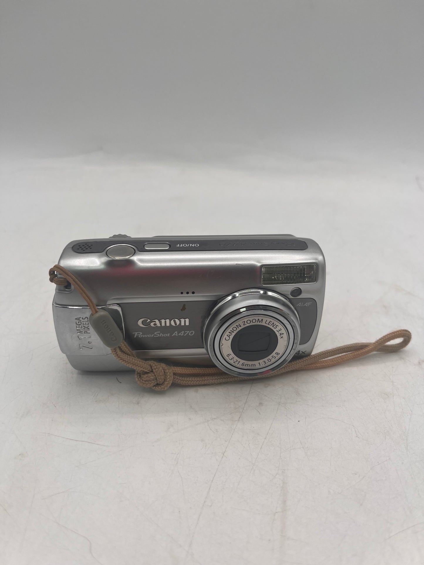 Canon PowerShot A470 Digital Camera - Silver Parts