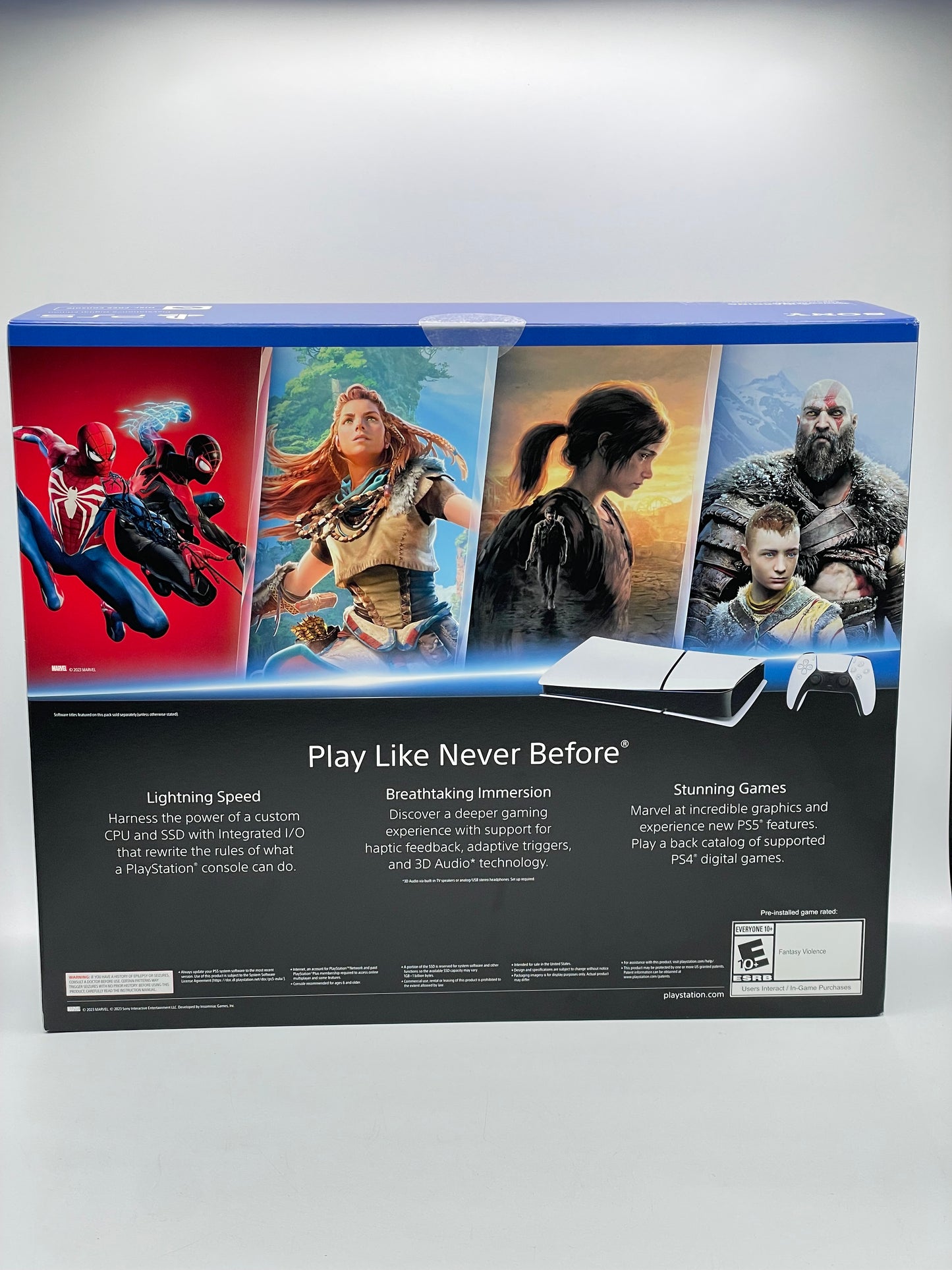 New Sony PlayStation 5 Slim Digital Edition PS5 1TB White Console Gaming System