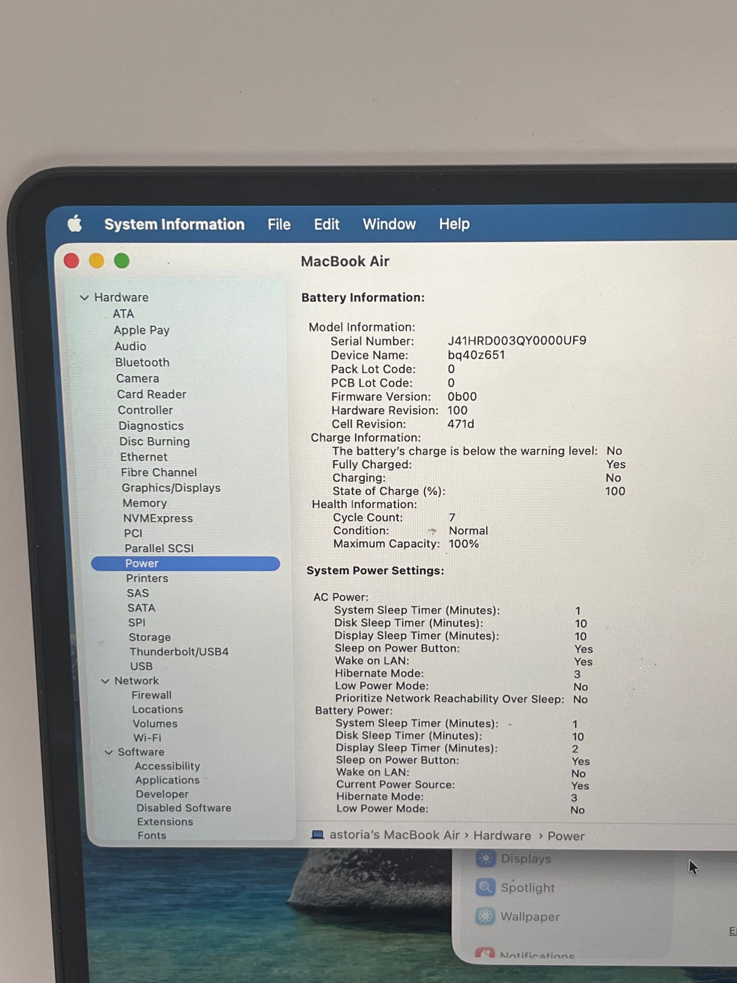 2026 Apple MacBook Air 13" M5 4.6GHz 16GB RAM 512GB SSD A3449 7 Cycle Count