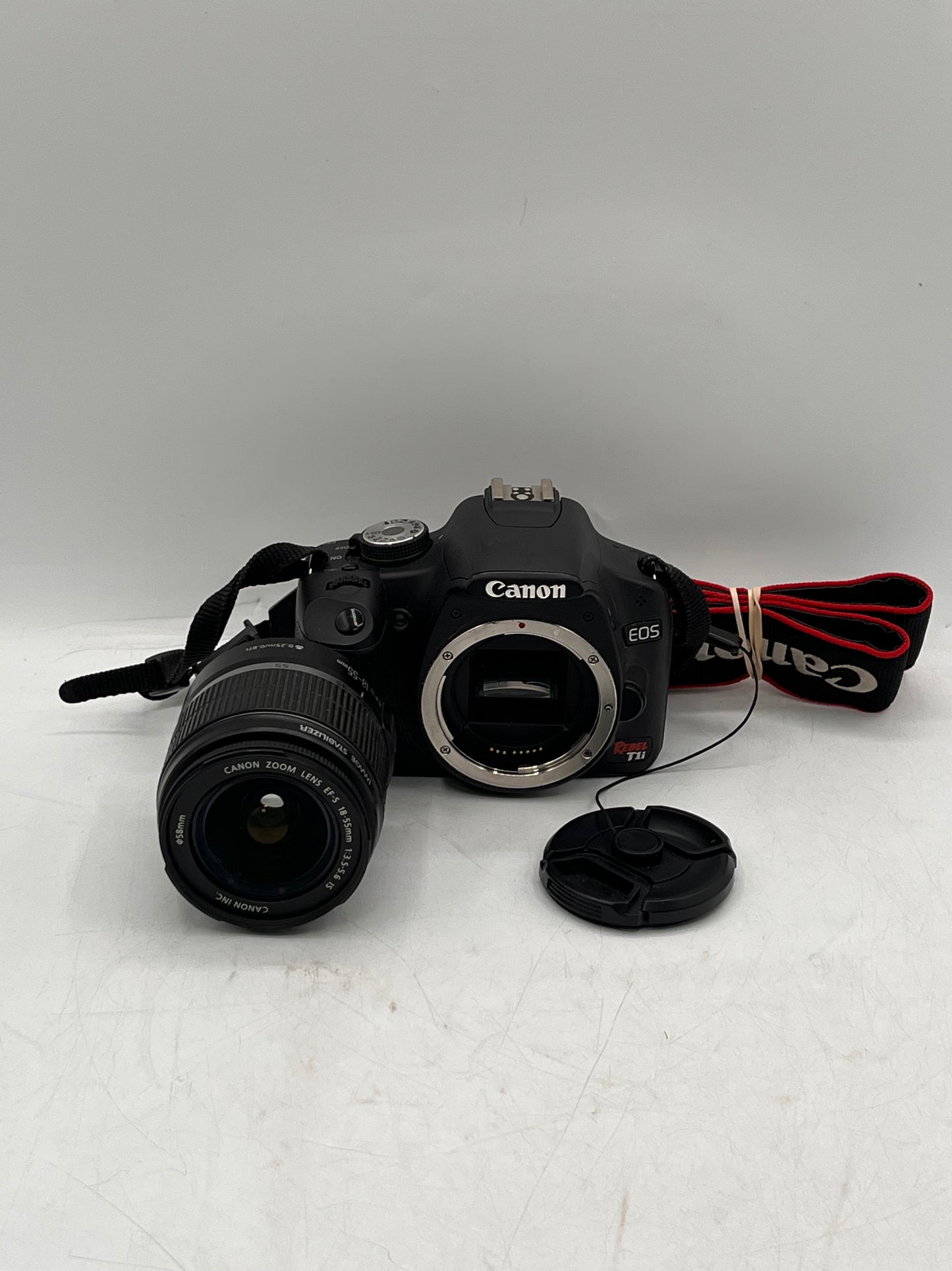 Canon EOS Rebel T1i Digital Camera w/ EF-S 18-55MM 1:3.5-5.6 IS Lens - Black