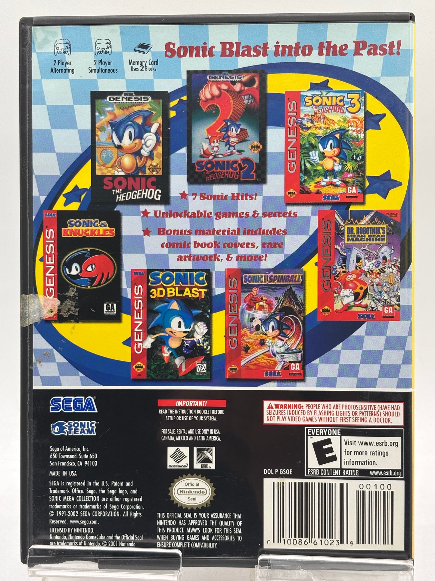 Sonic Mega Collection--Nintendo GameCube