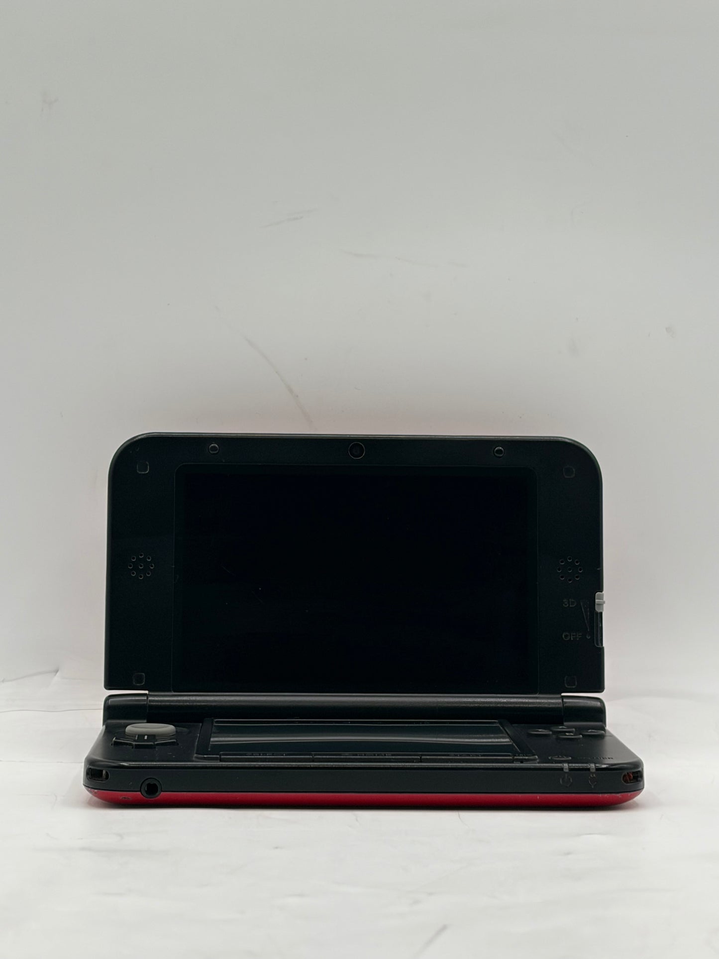 Nintendo 3DS XL Red & Black Handheld Console SPR-001 Tested & Working