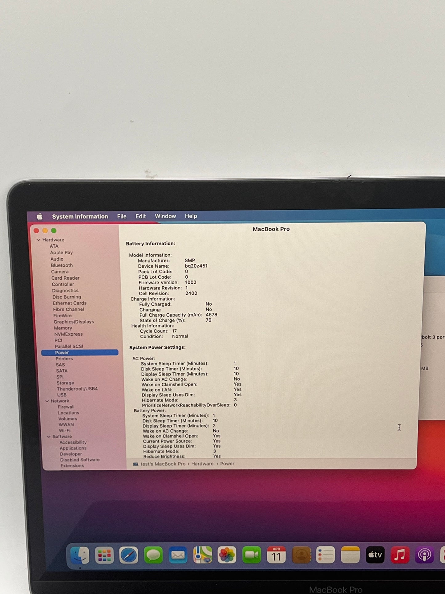 Apple MacBook Pro 13" A2159 2019 Core i5 16GB 128GB Space Gray