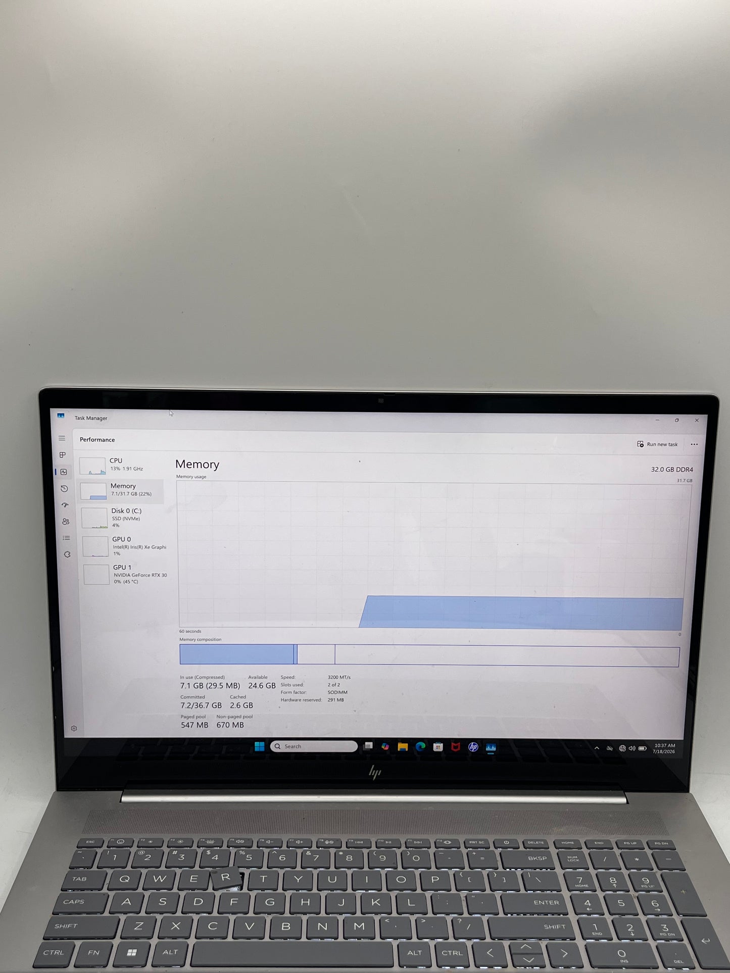 HP Envy 17-CW0097nr 17” Core i7-1355U 32GB 1TB RTX 3050 w/ Charger