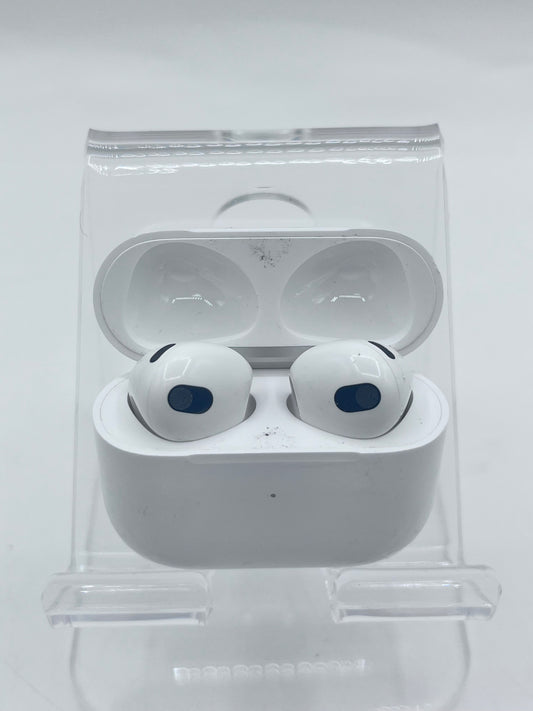 Apple AirPods (3rd Gen) A2566 A2564 A2565 Complete Set - White READ