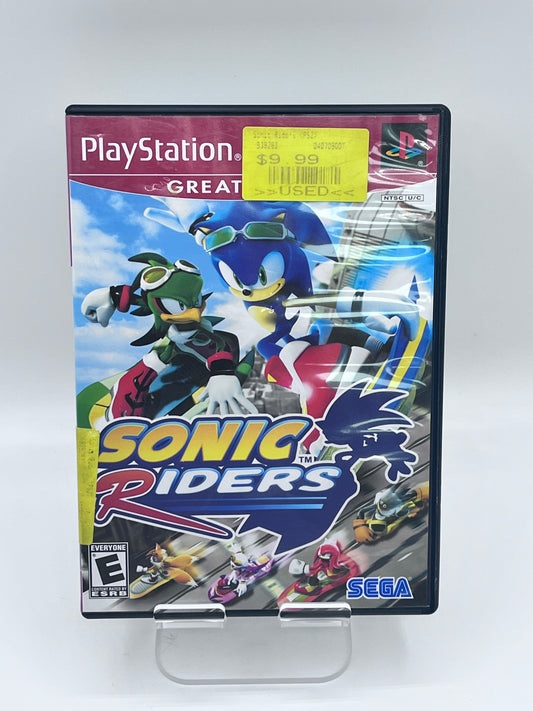 Sonic Riders (Sony PlayStation 2, 2006) CIB Tested Working Free Shipping