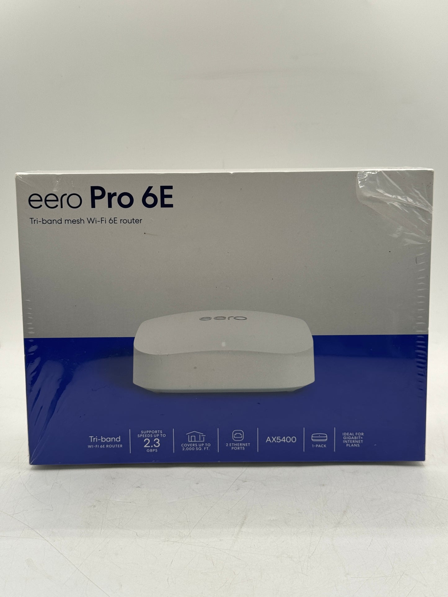 Eero Pro 6E Tri-Band AXE5400 Wi-Fi 6E Mesh Router White BRAND NEW Free Shipping