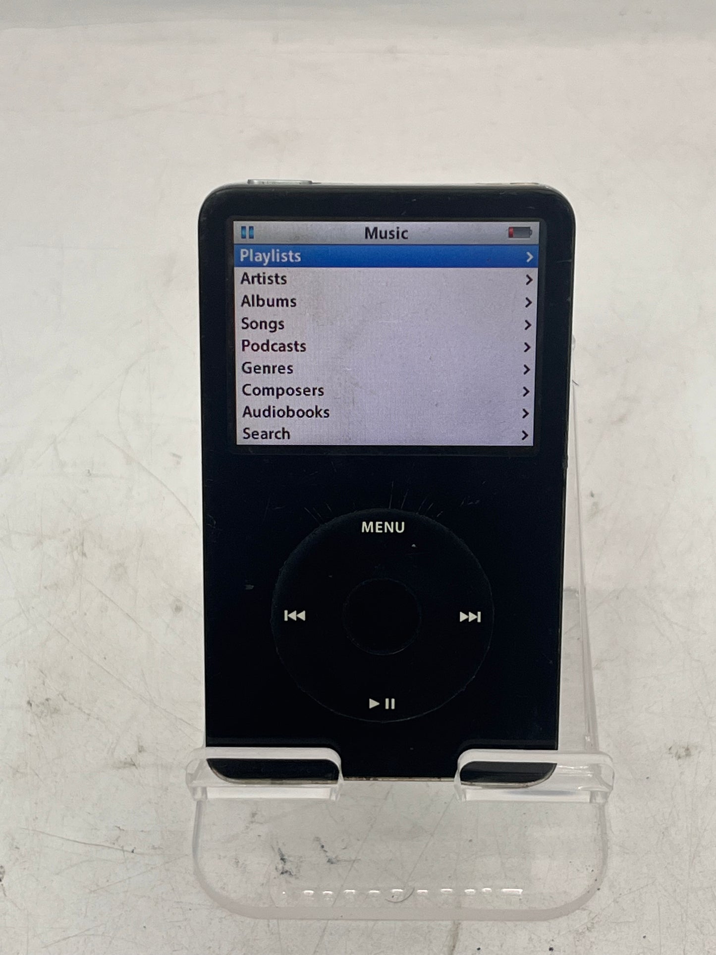 Apple iPod Classic 5th Gen 80GB  A1136 MP3 Player Black Tested Free Shipping