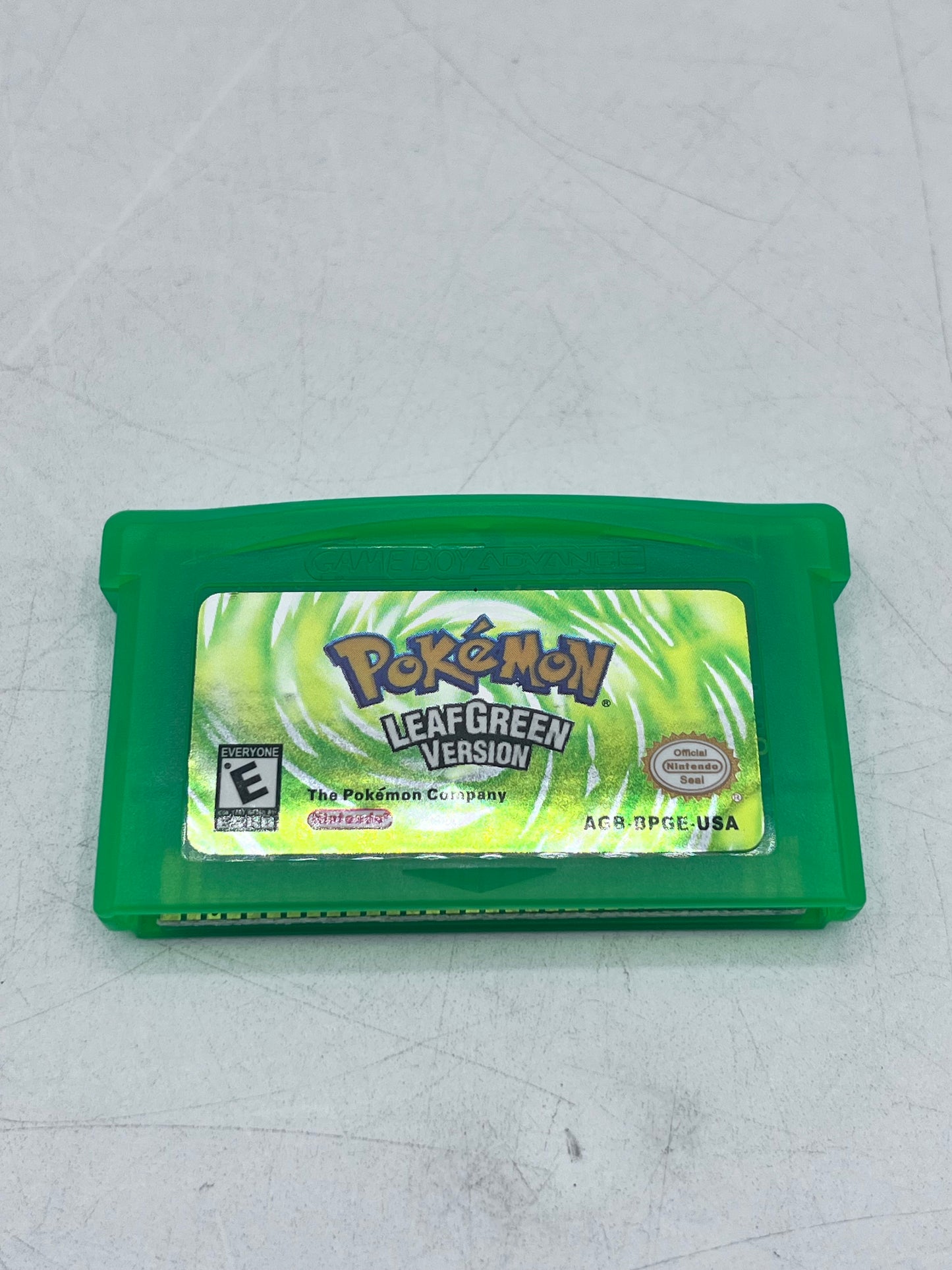 Pokemon Leaf Green Version GBA Nintendo Game Boy Advance, Authentic - Tested