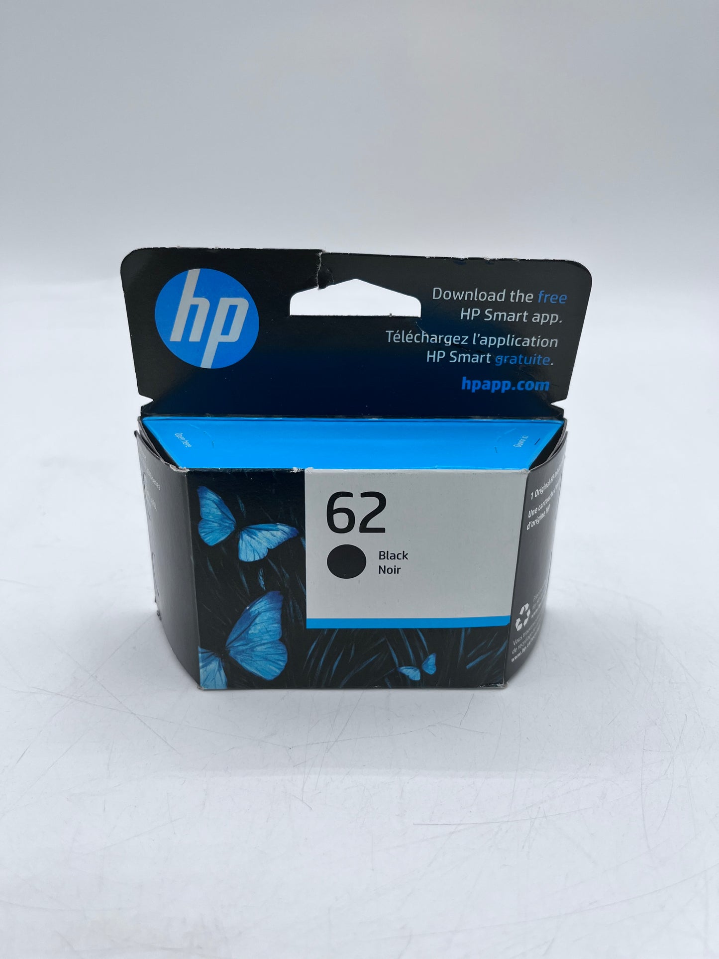 HP 62 Black Ink Cartridge - New In Box!