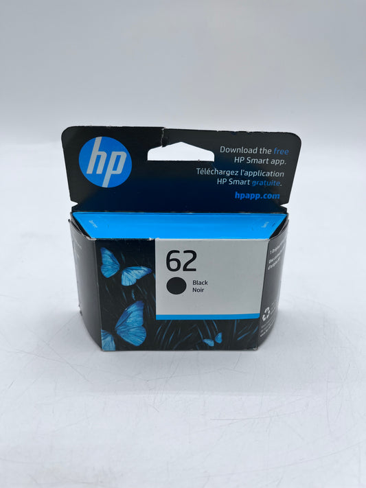 HP 62 Black Ink Cartridge - New In Box