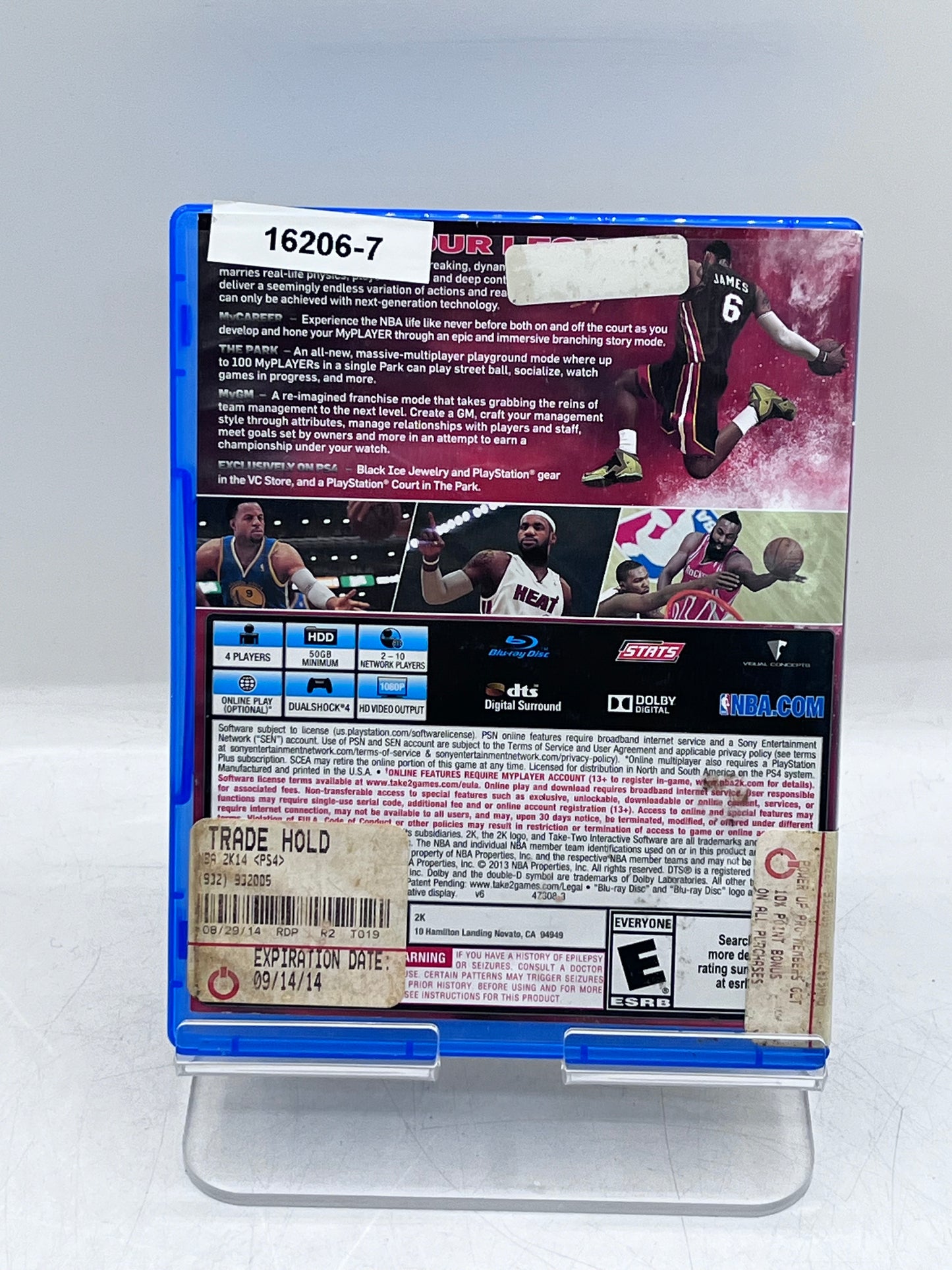 NBA 2K14 Sony PlayStation 4 PS4 Video Game