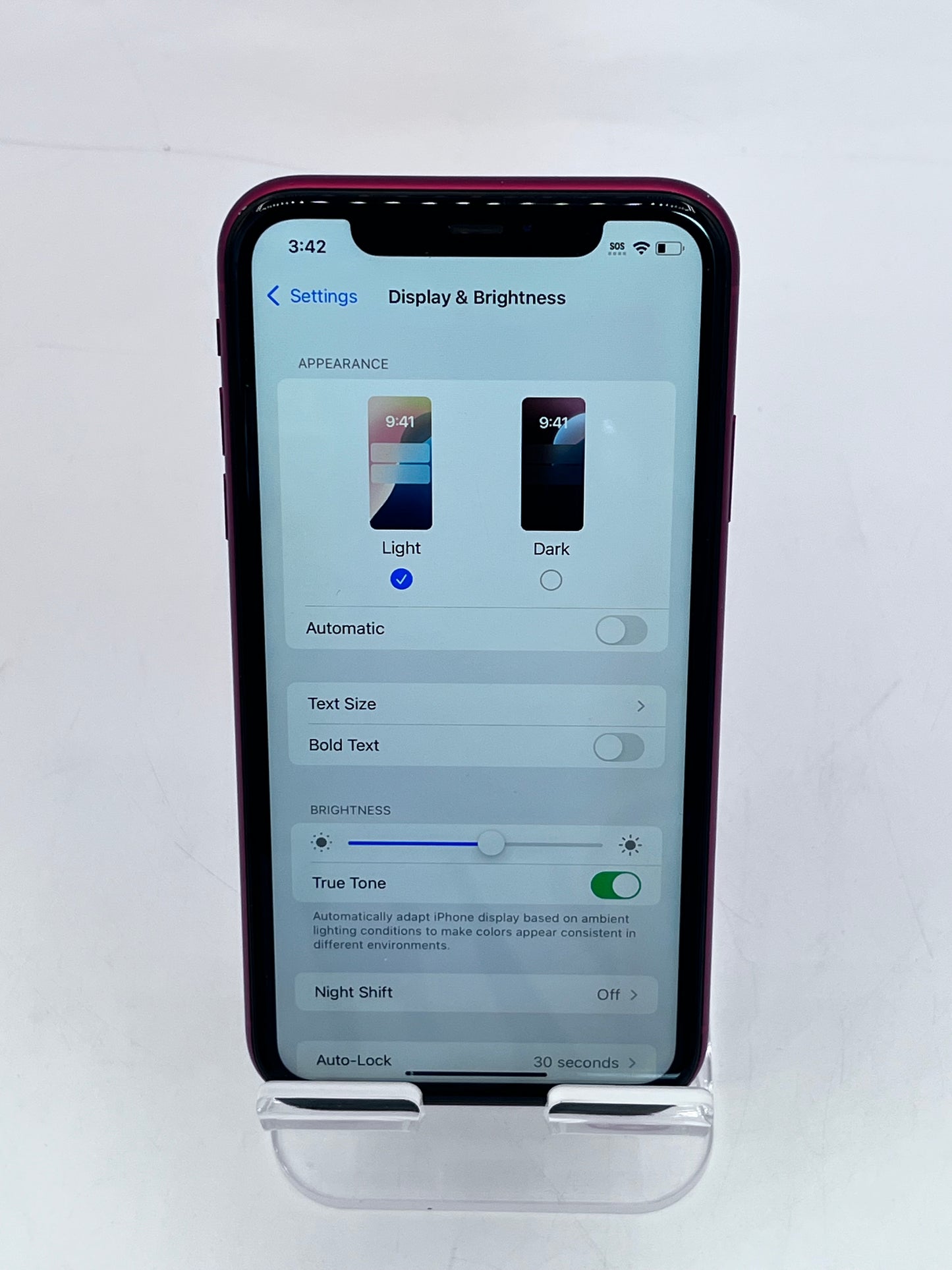 Unlocked  Apple iPhone 11 MWL92LL/A A2111 64GB - Red