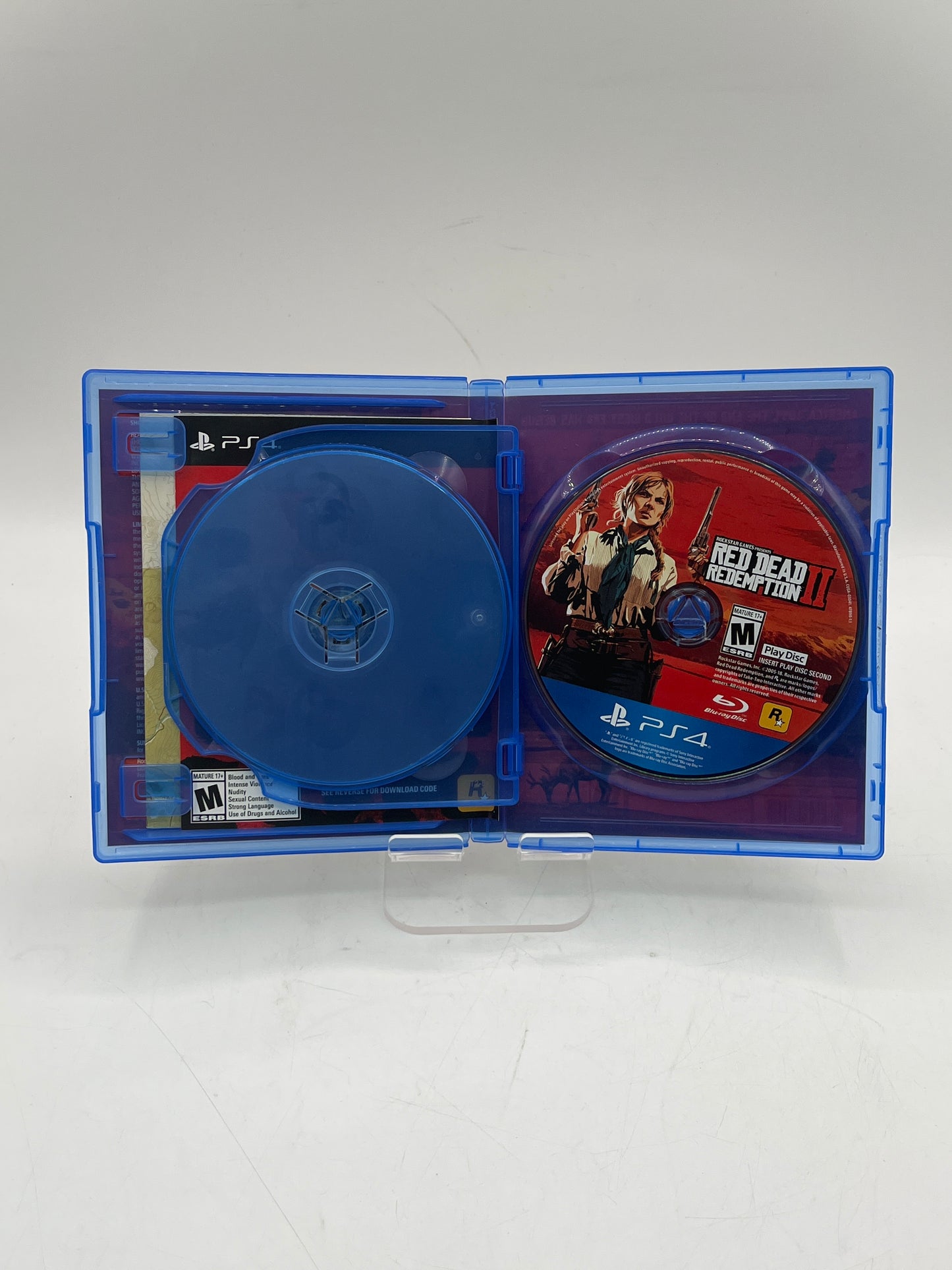 Playstation 4 Red Dead Redemption 2 Video Game Complete in Box Free Shipping!
