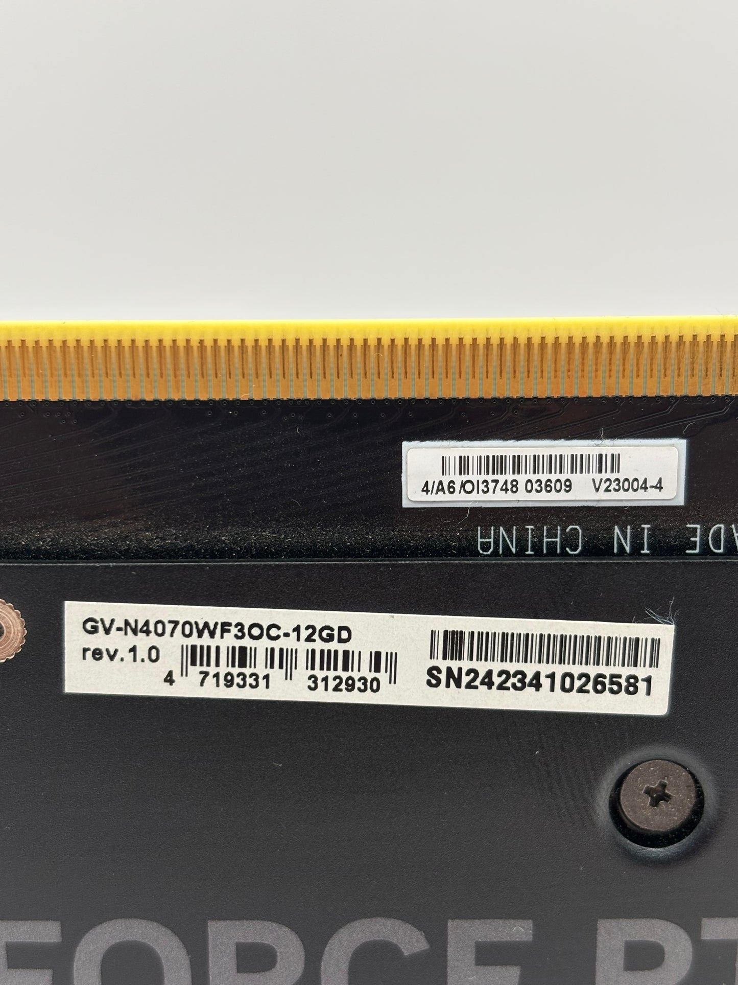 GIGABYTE GeForce RTX 4070 Super WindForce OC 12GB GDDR6X Graphics Card