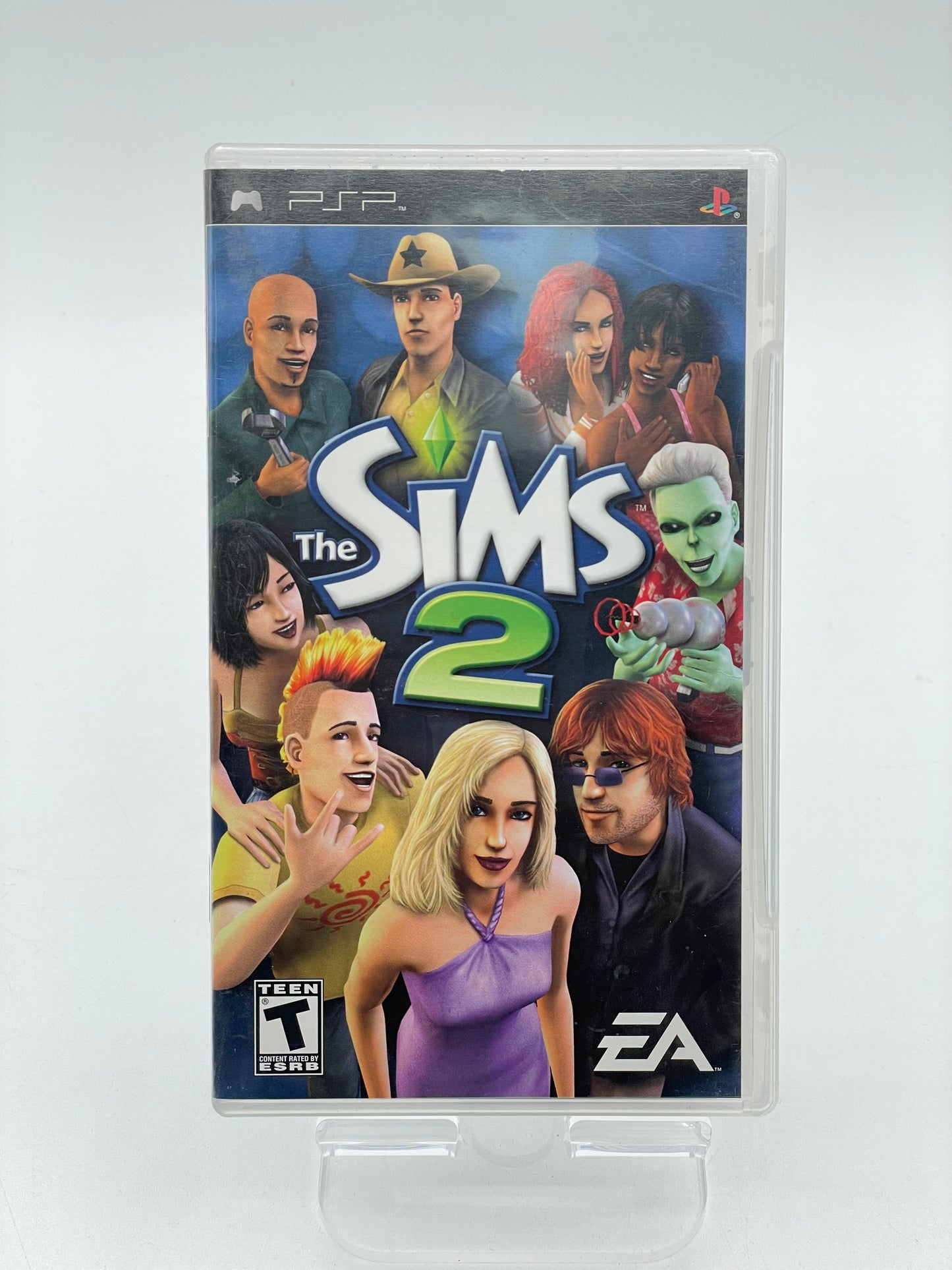 The Sims 2 Video Game with Box - PSP - Used In Box- Free Shipping