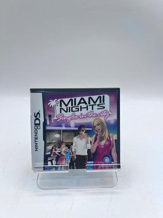 Nintendo DS Miami Nights Singles in the City - Free Shipping!