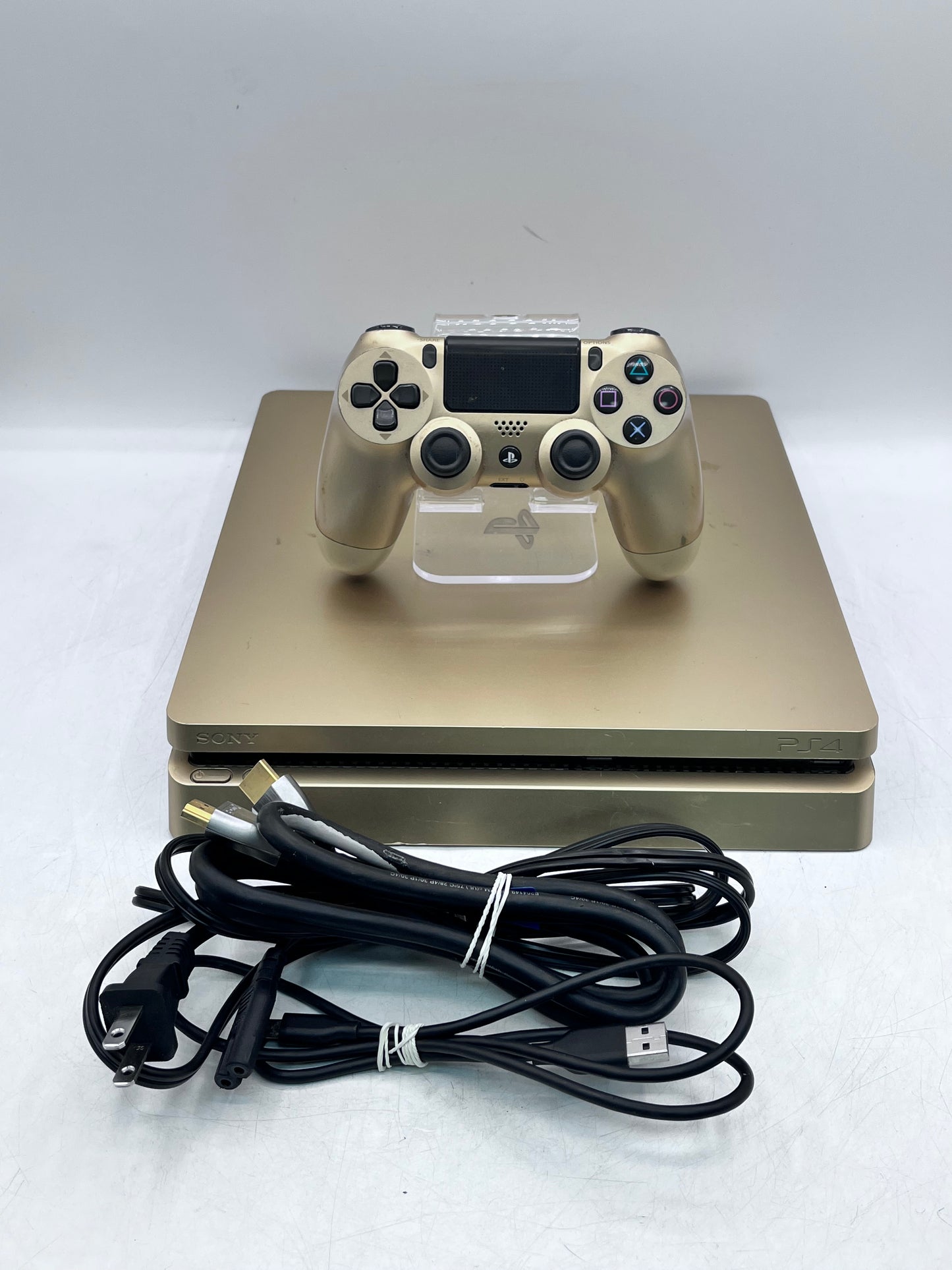 Sony PS4 Slim CUH-2015B 1TB Video Game System Console - Gold