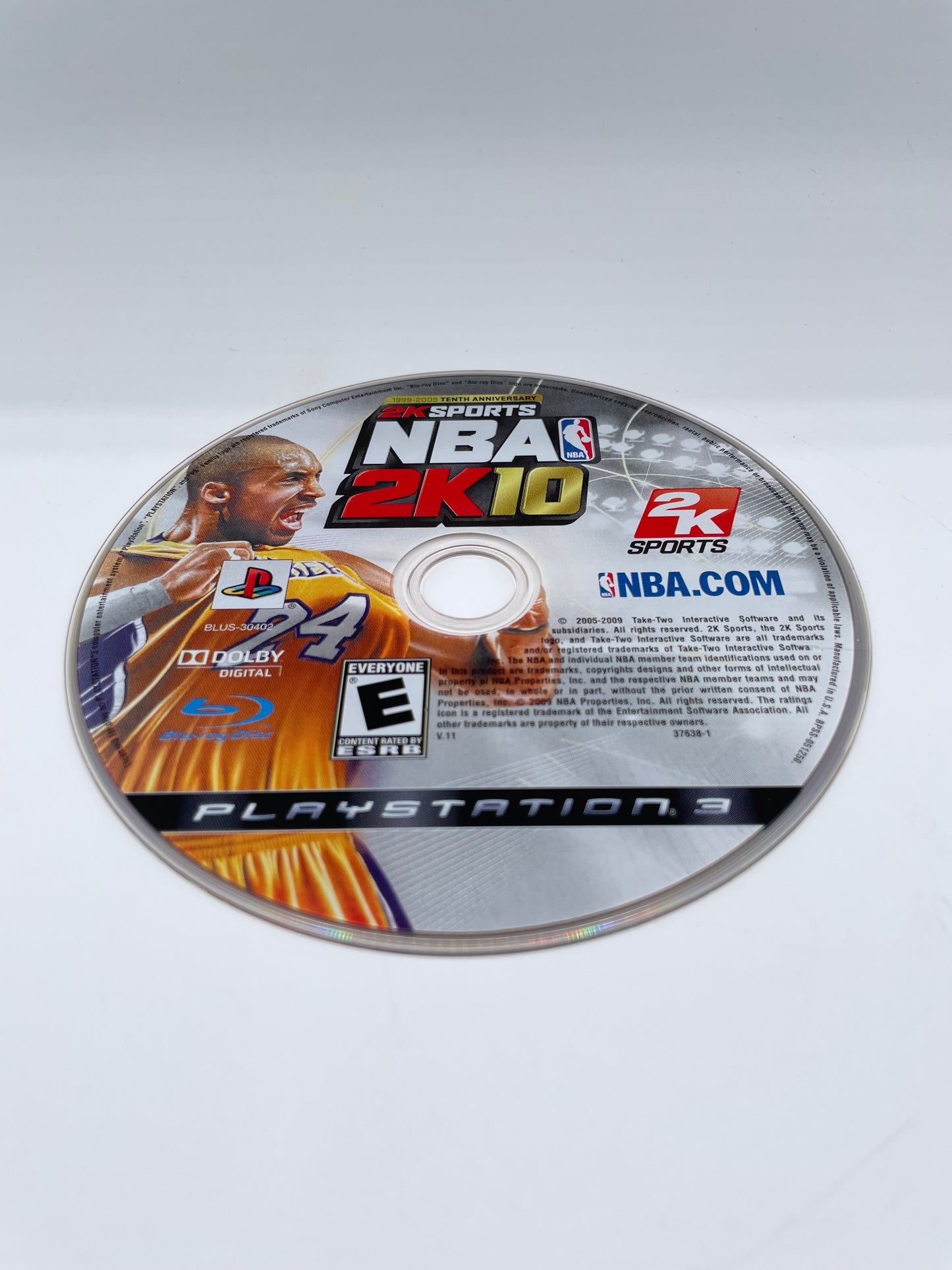 NBA 2K10 for Playstation 3 - Used with Box - Great Condition