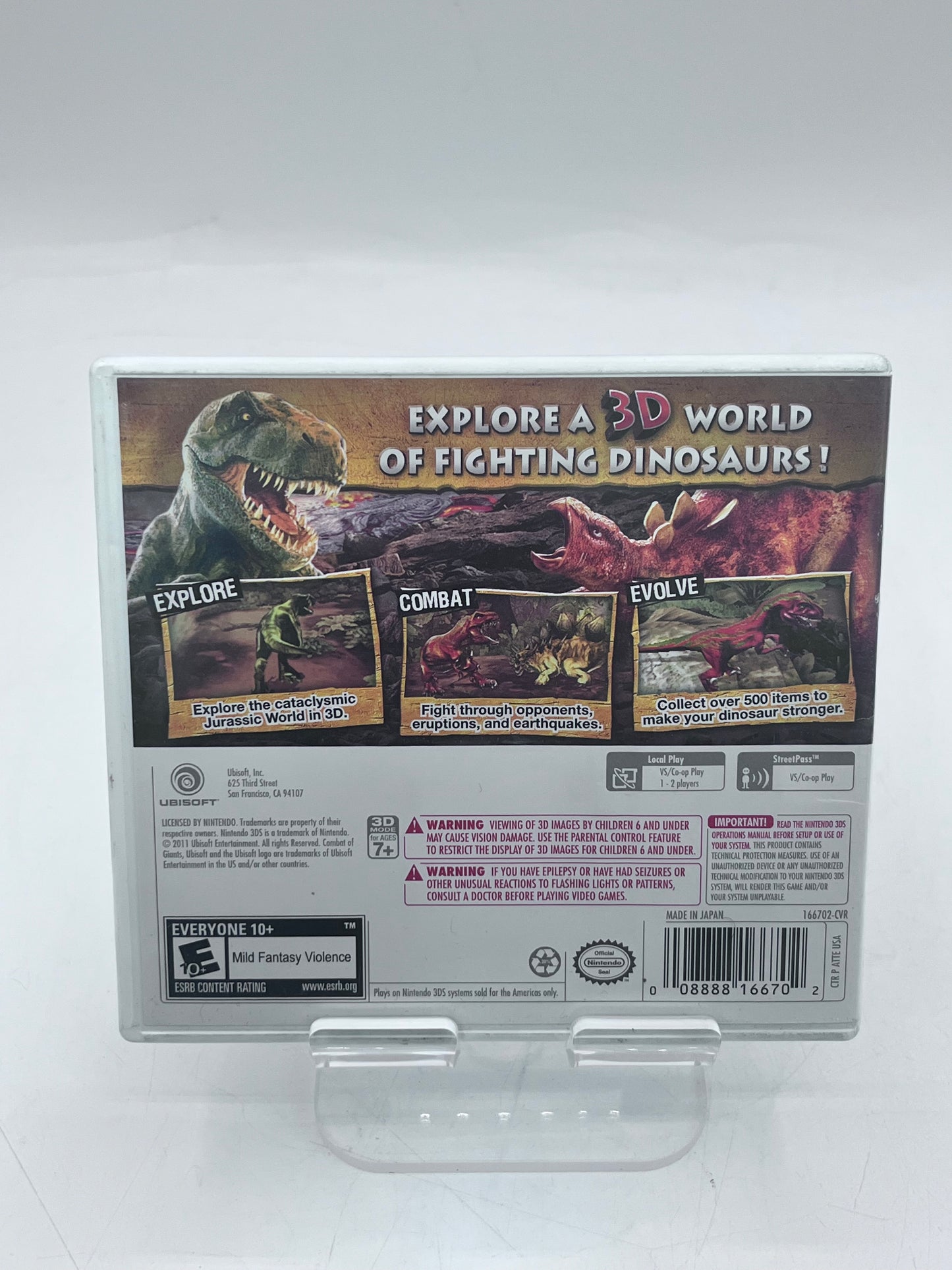 Nintendo 3DS Combat of Giants: Dinosaurs 3D
