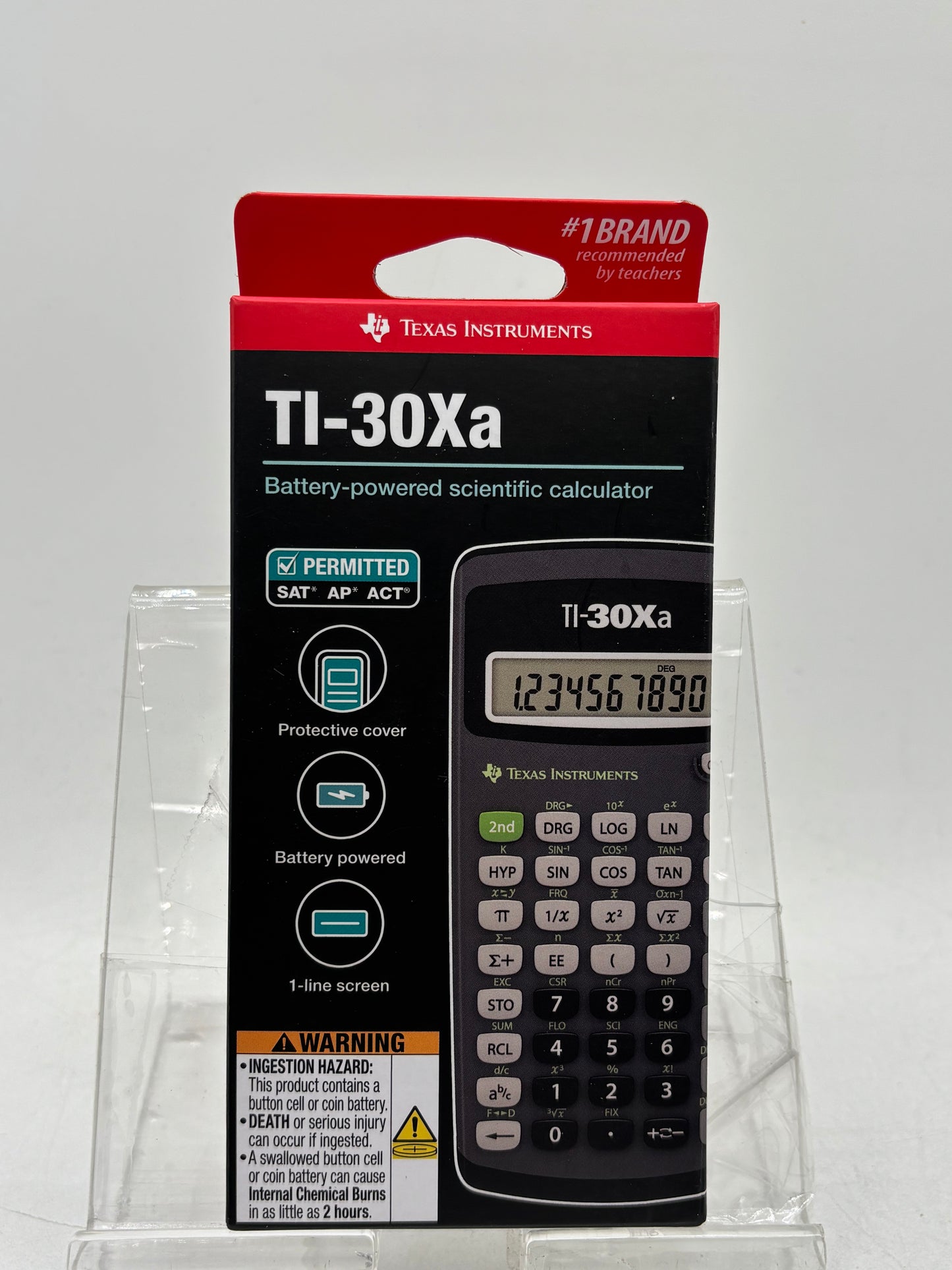 Texas Instruments TI-30Xa Scientific Calculator Black New In Box