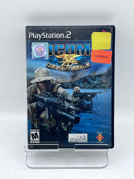 SOCOM II US Navy Seals - Playstation 2 PS2 Video Game - Free Shipping