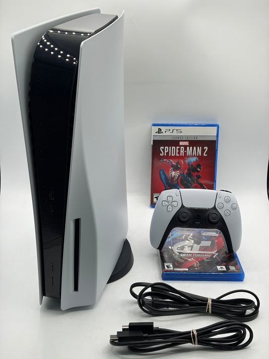 Sony PlayStation 5 Disc Edition CFI-1115A 825GB Video Game Console White