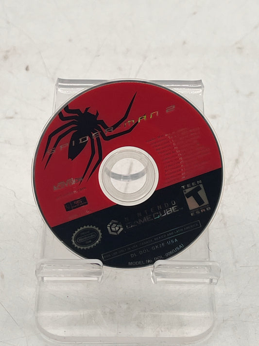 Gamecube Spider-Man 2 Black Free Shipping!