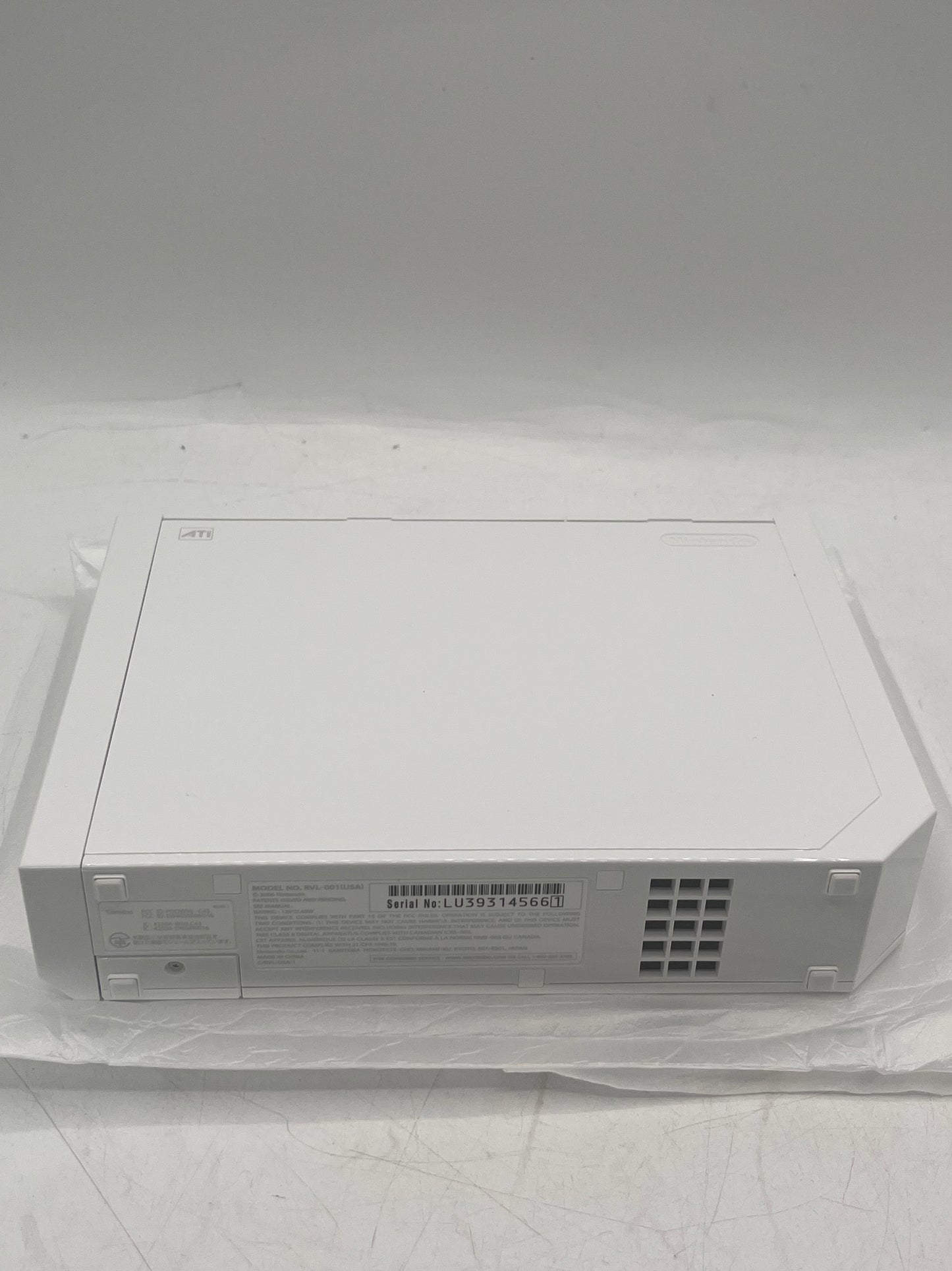 Nintendo Wii RVL-001 2006 Video Game System - White NEAR MINT Free Shipping