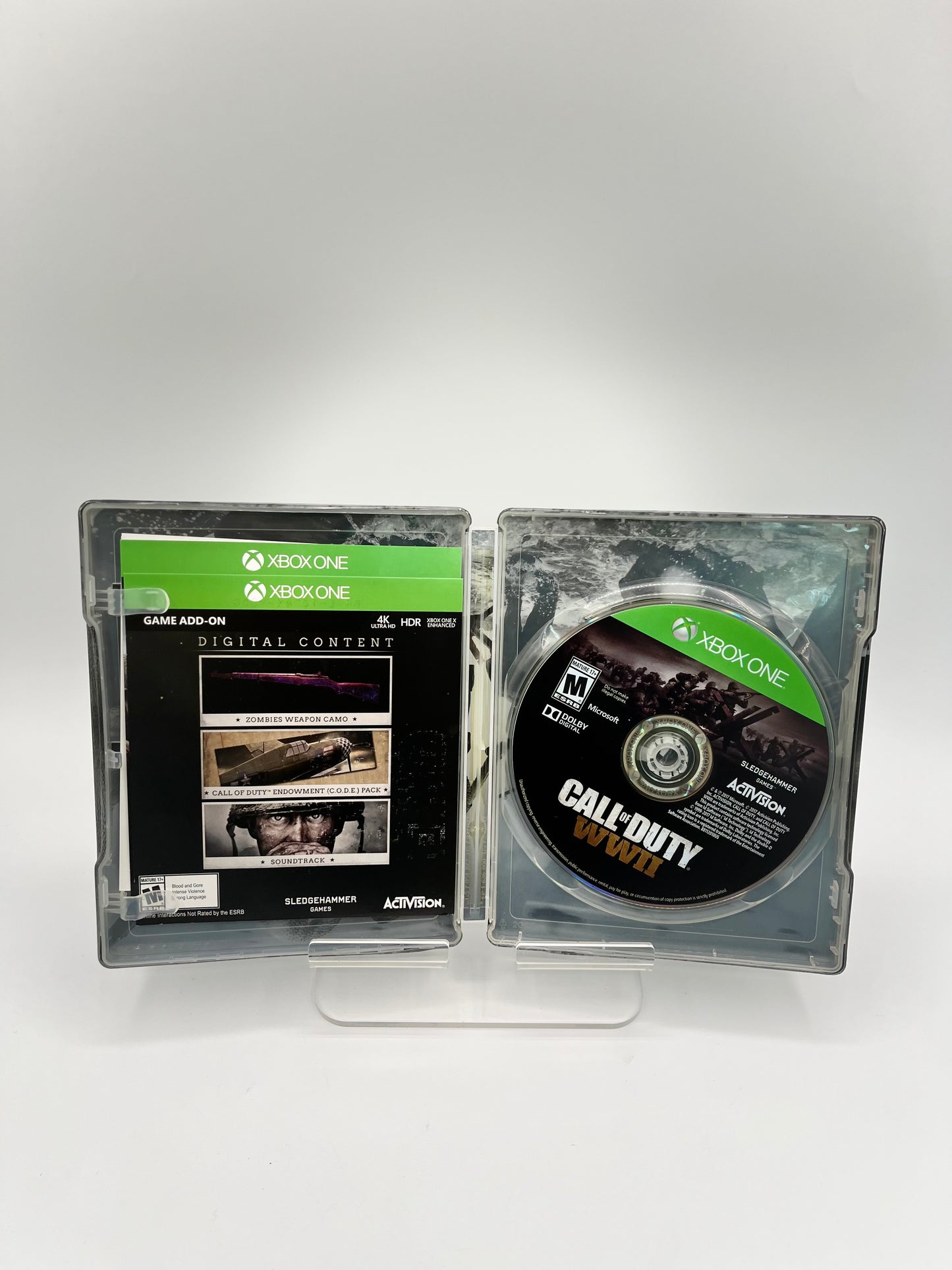 Xbox One Call of Duty WWII Pro Edition - Used with Box - Free Shipping!