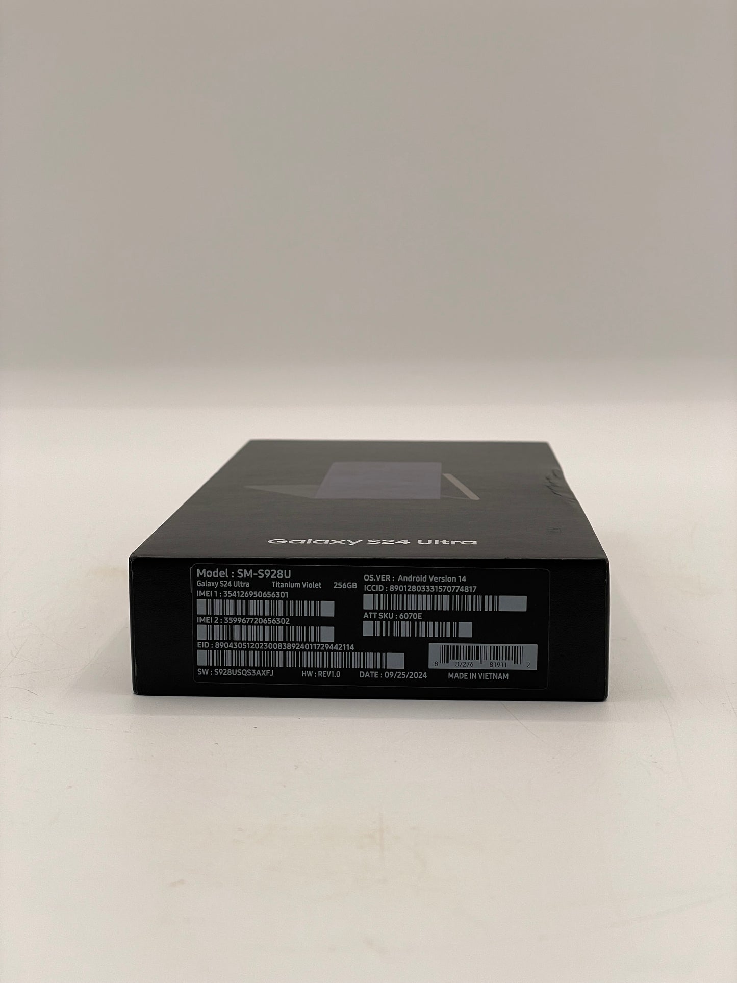Samsung Galaxy S24 Ultra AT&T 256GB Titanium Violet *AS-IS* Cannot Activate