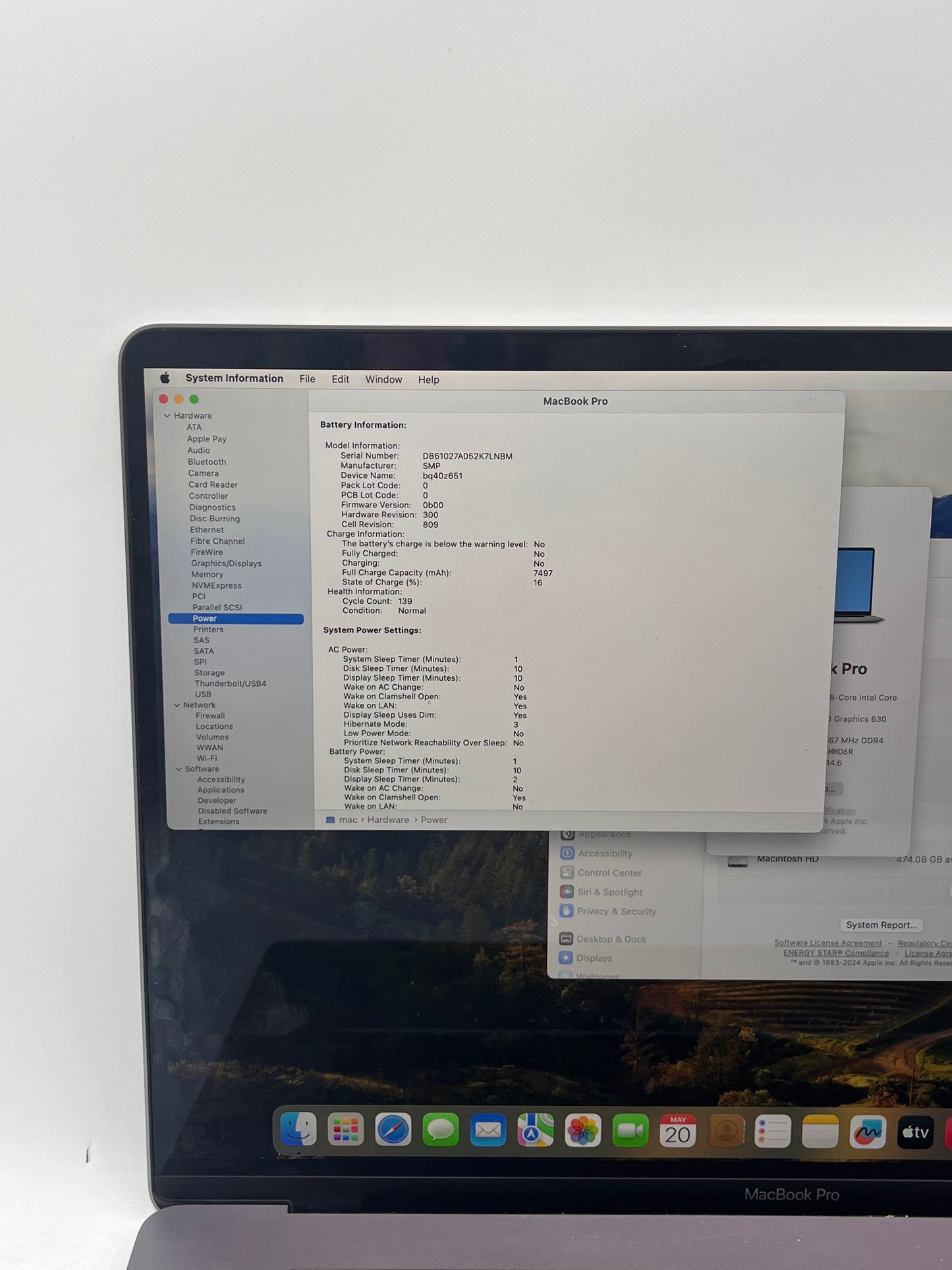 Apple MacBook Pro 16" A2141 2019 Core i9 16GB 512GB Silver