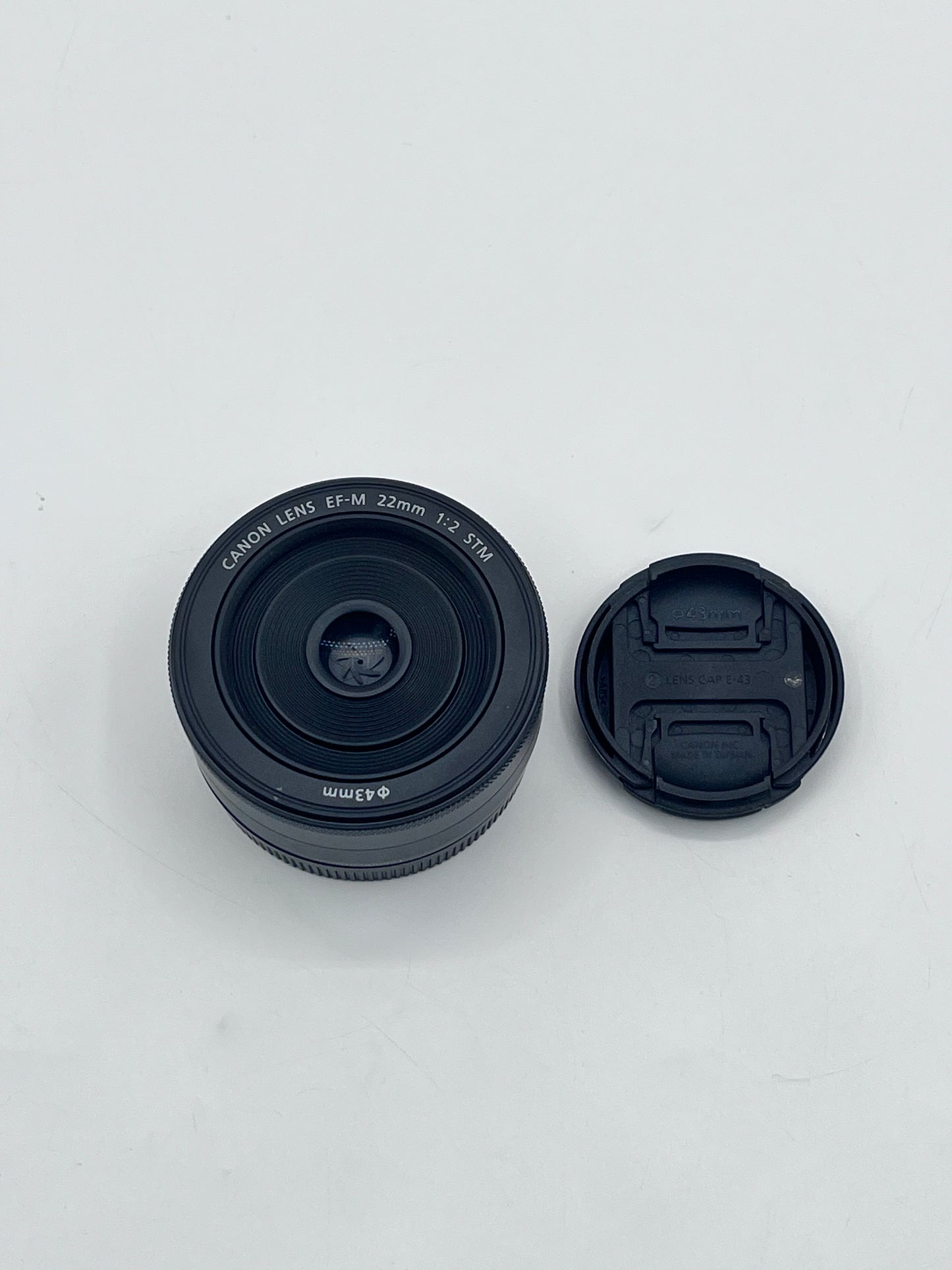 Canon EF-M 22mm F2 STM Lens - Black