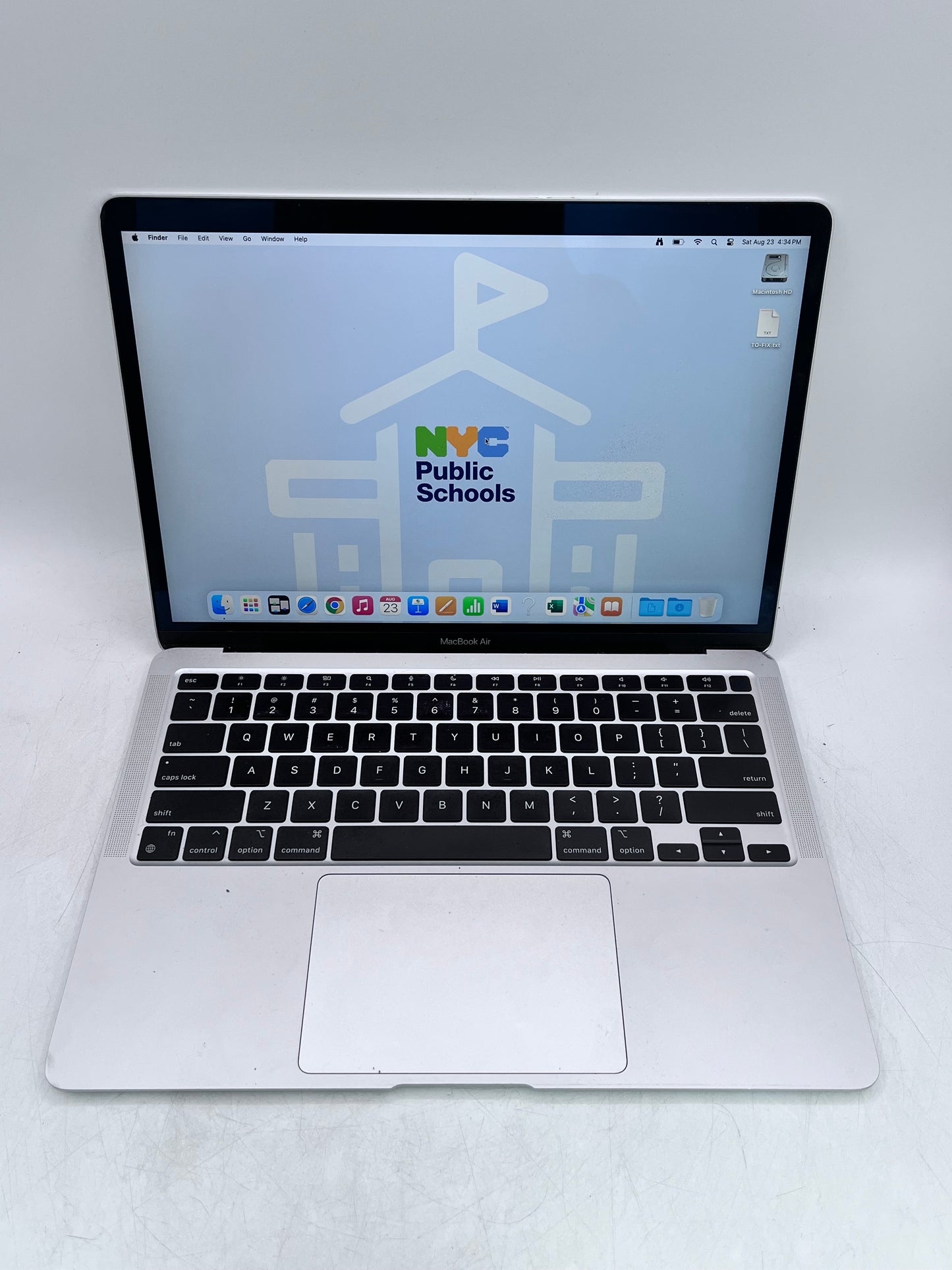 Apple MacBook Air 2020 13.3" M1 8GB 256GB A2337 MGN93LL/A Silver - READ
