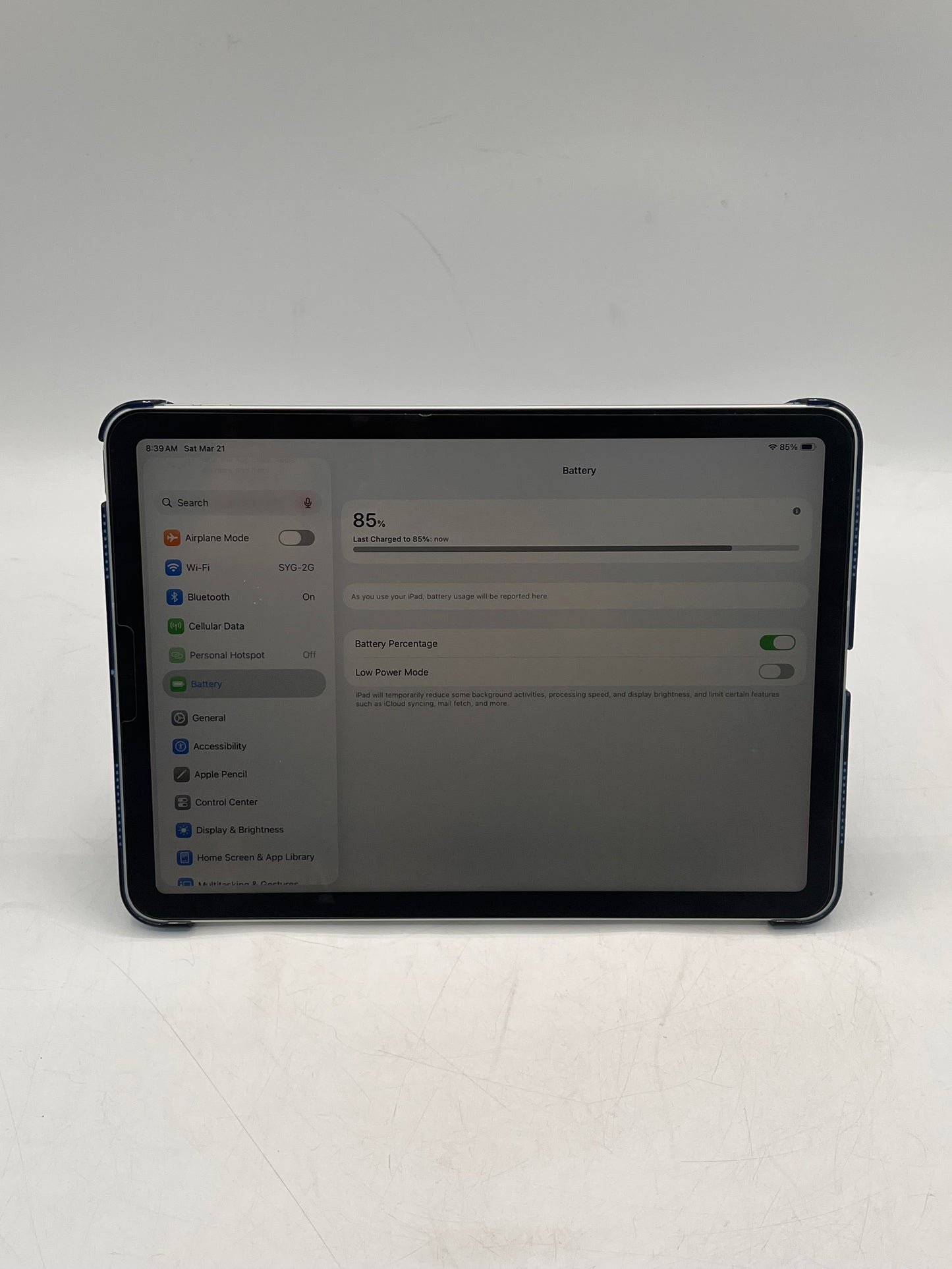 Apple iPad Air (4th Gen) A2324 MYHY2LL/A (2020) 64GB - Silver