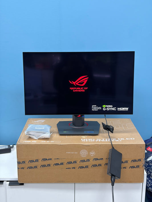 ASUS OLED XG27AQDMG 27-Inch 1440p Glossy WOLED Gaming Monitor, 240 Hz, Black