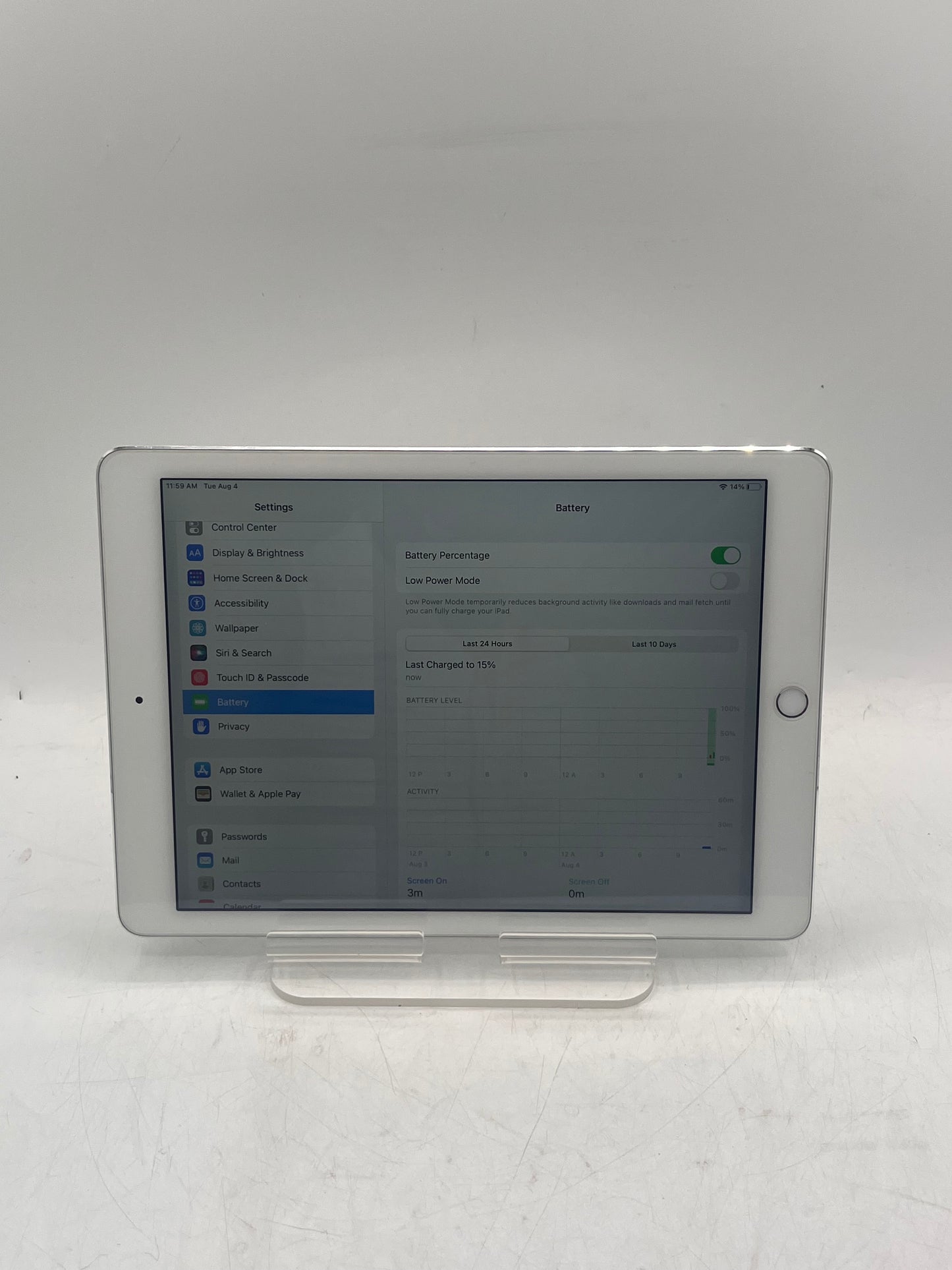 2014 Apple iPad Air (2nd Gen) A1566 32GB WiFi White