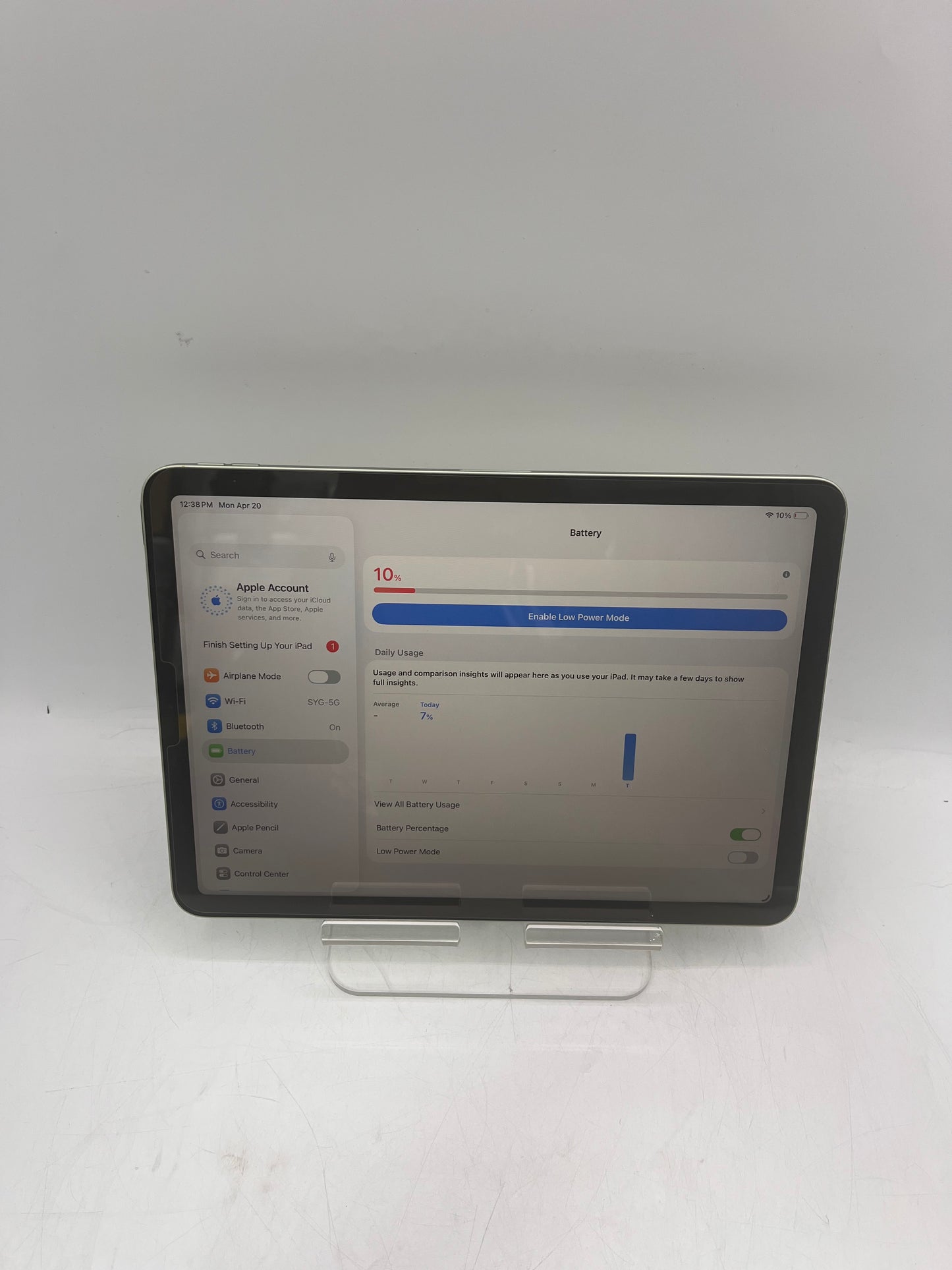 Apple iPad Air 4th Gen A2316 MYFR2LL/A 64GB with Apple Pencil 2nd Gen Wi-Fi Only - Green