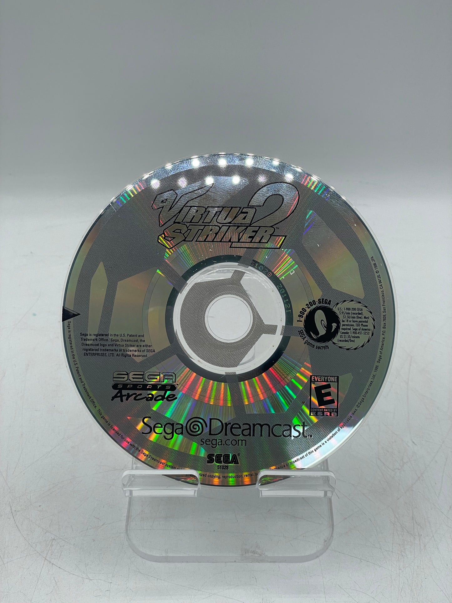 Virtua Striker 2 Video Game (Sega Dreamcast, 2000)