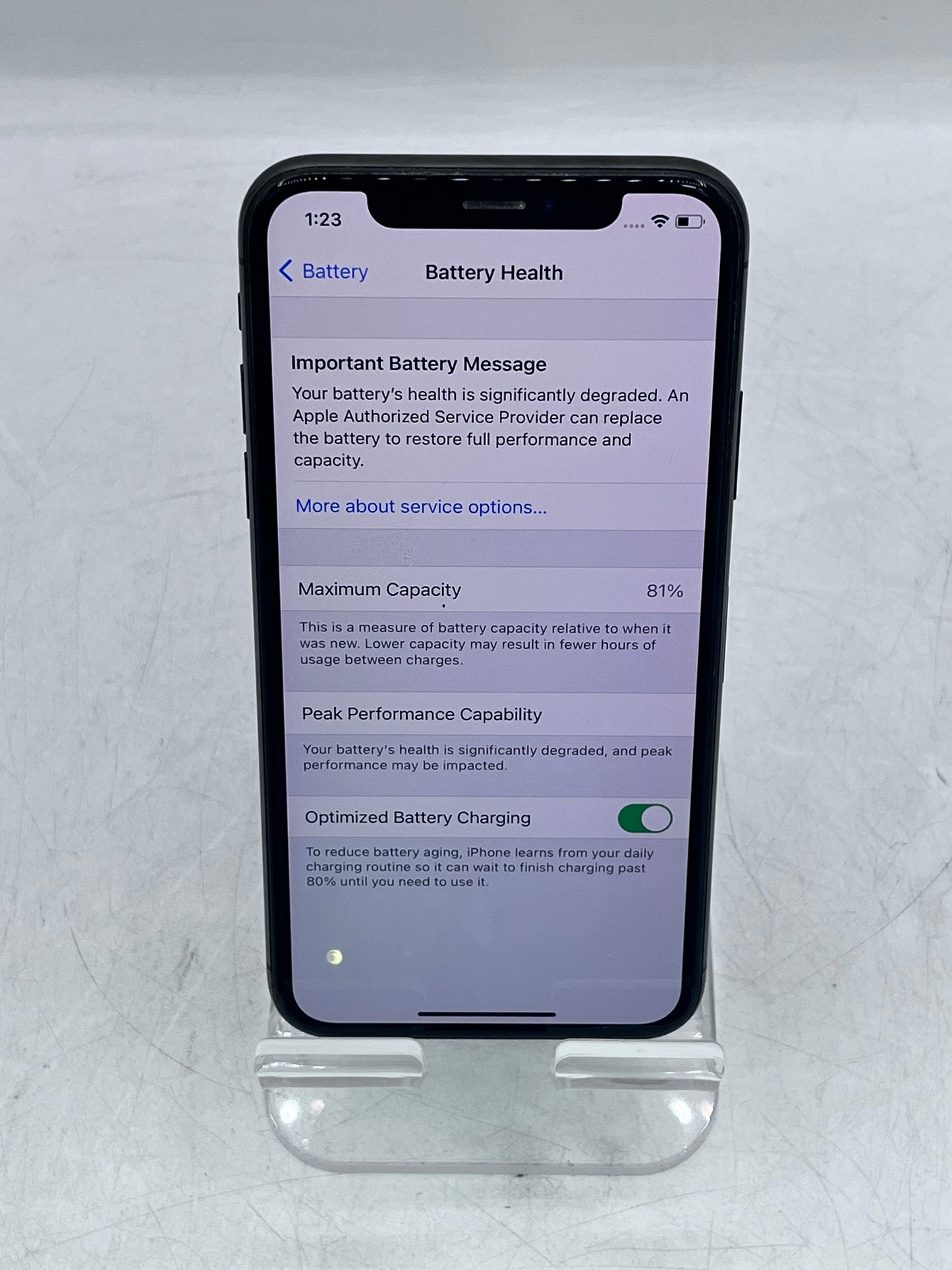 Unlocked Apple iPhone X 256GB A1901 MQAM2LL/A - Space Gray